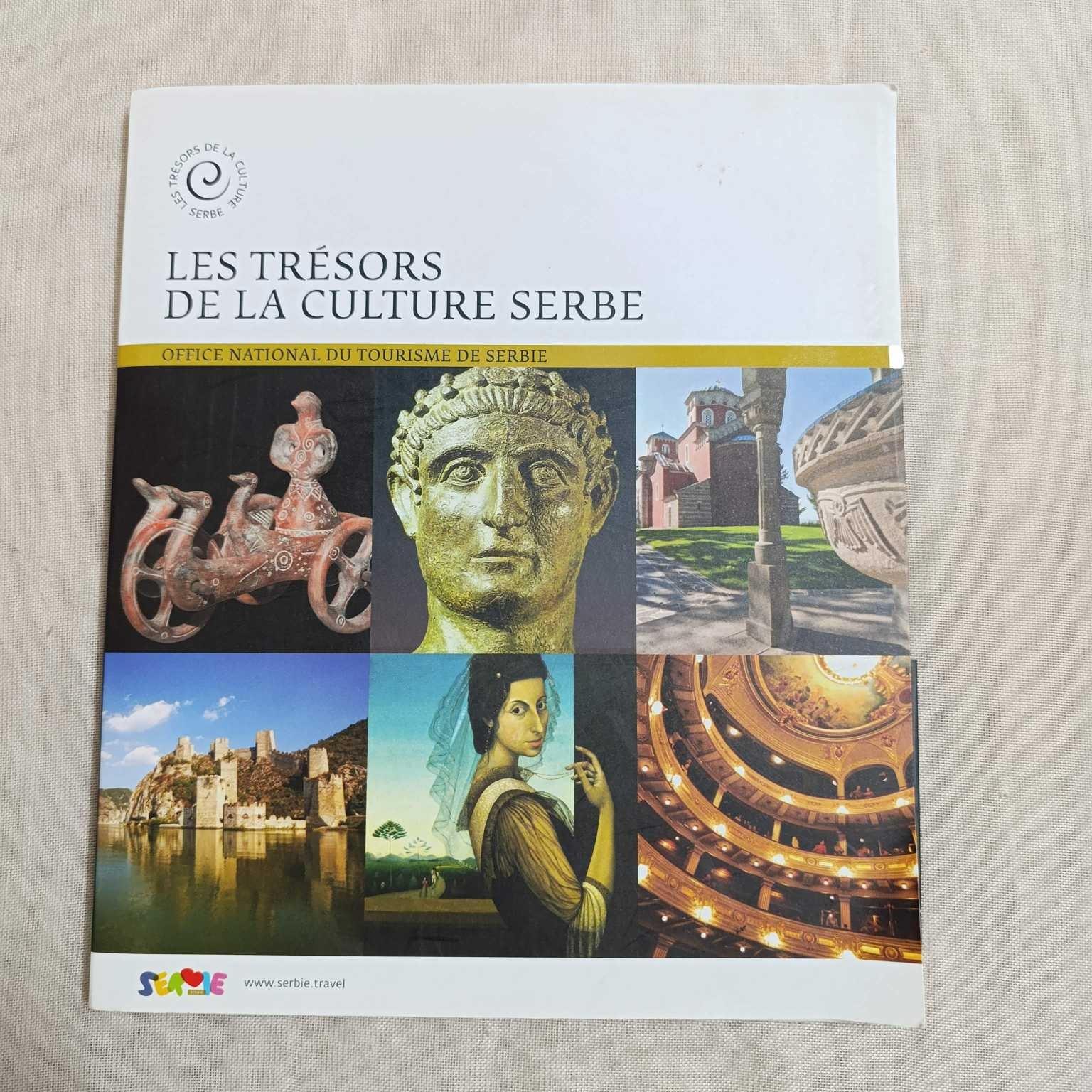 7 کاتالوگ کتاب تمام رنگی گنجینه های فرهنگ صربستان