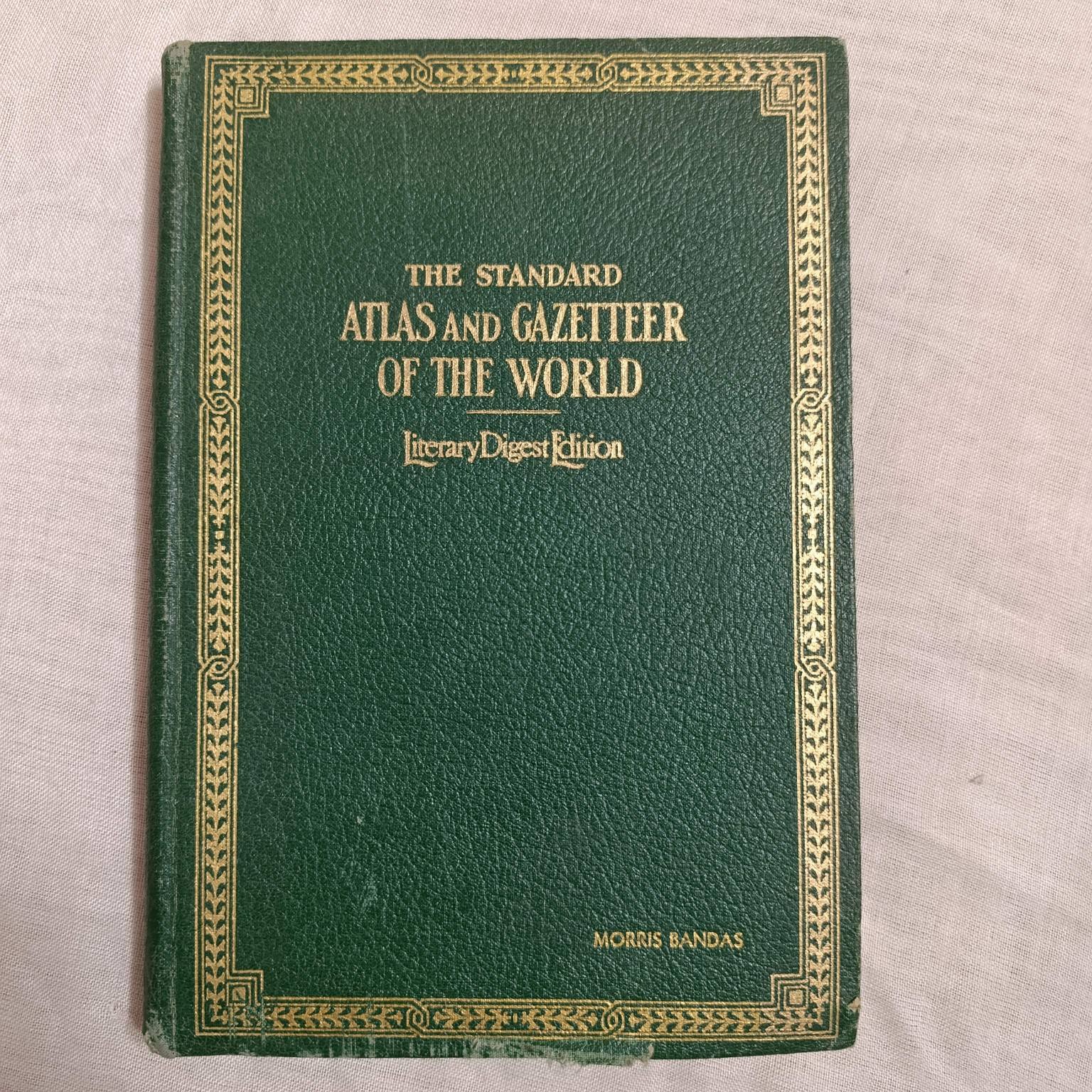 کتاب ارزشمند اطلس کشورهای جهان چاپ 1934 _ 1313