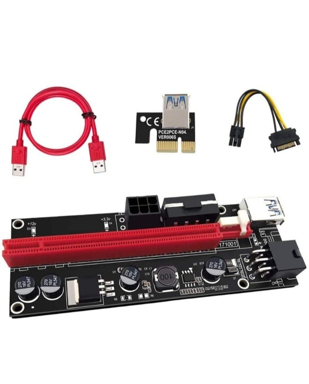  رایزر کارت گرافیک تبدیل PCI EXPRESS 1X به 16X