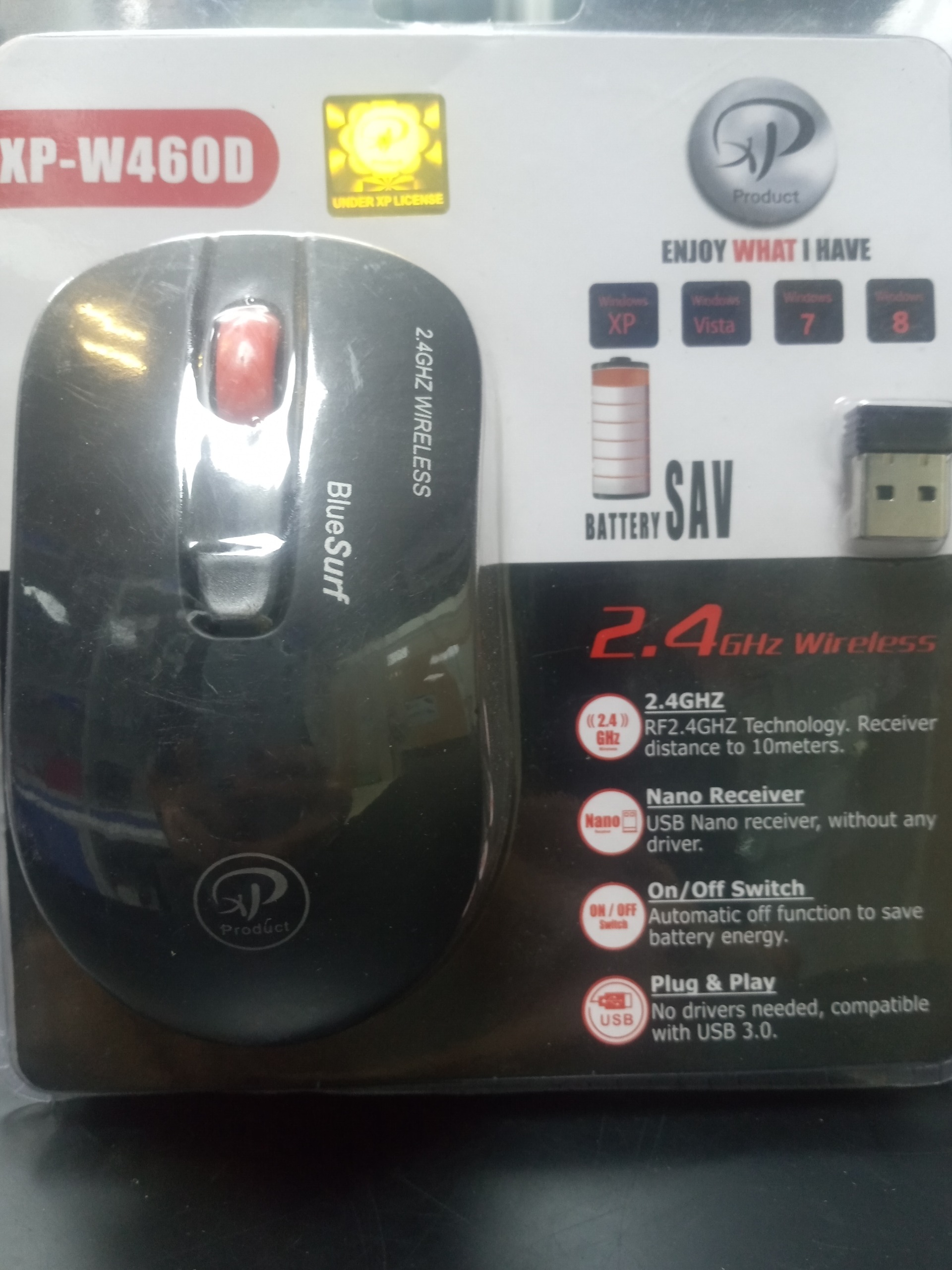 موس بی سیم W460D