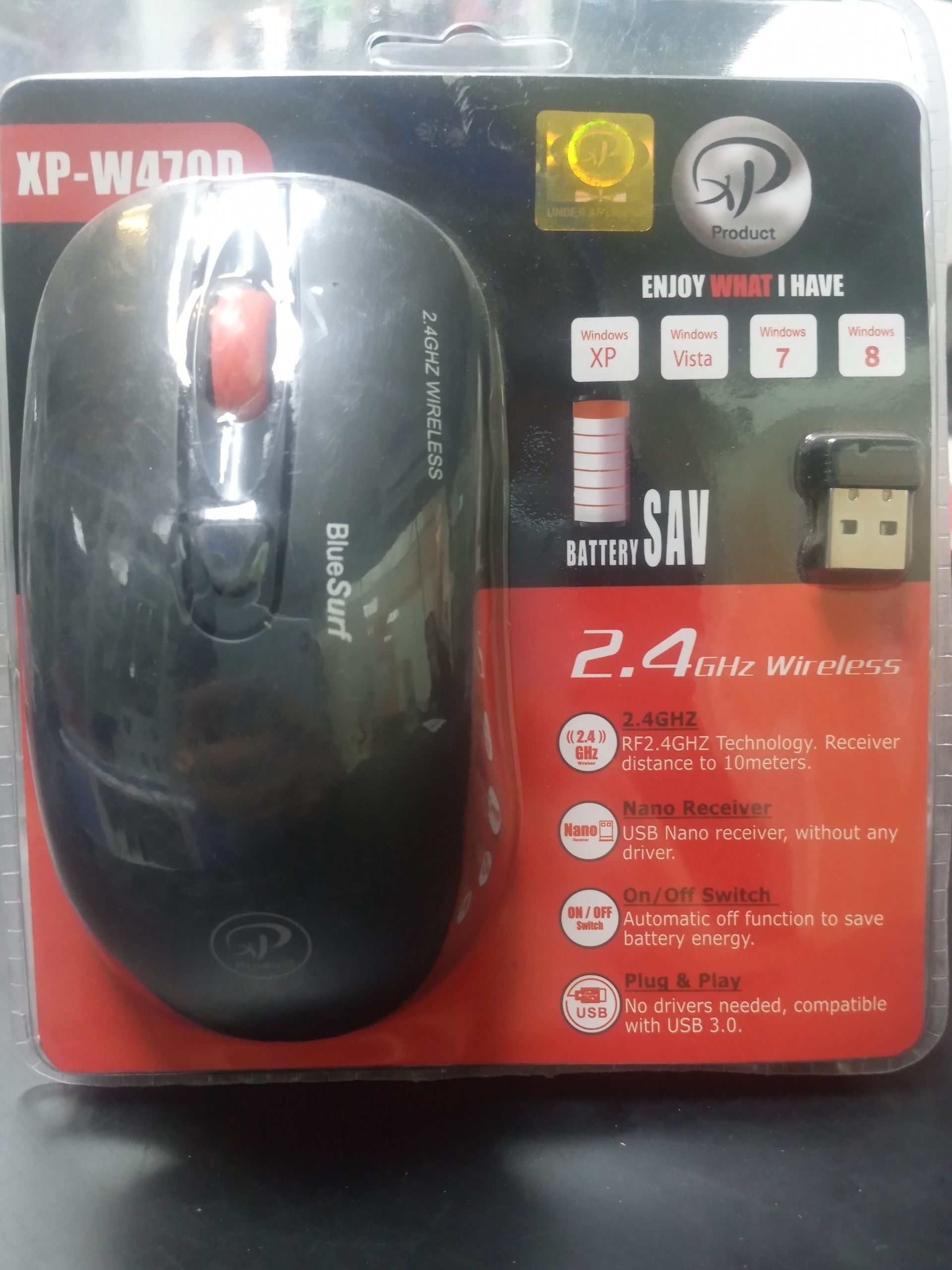 موس بی سیم W470D