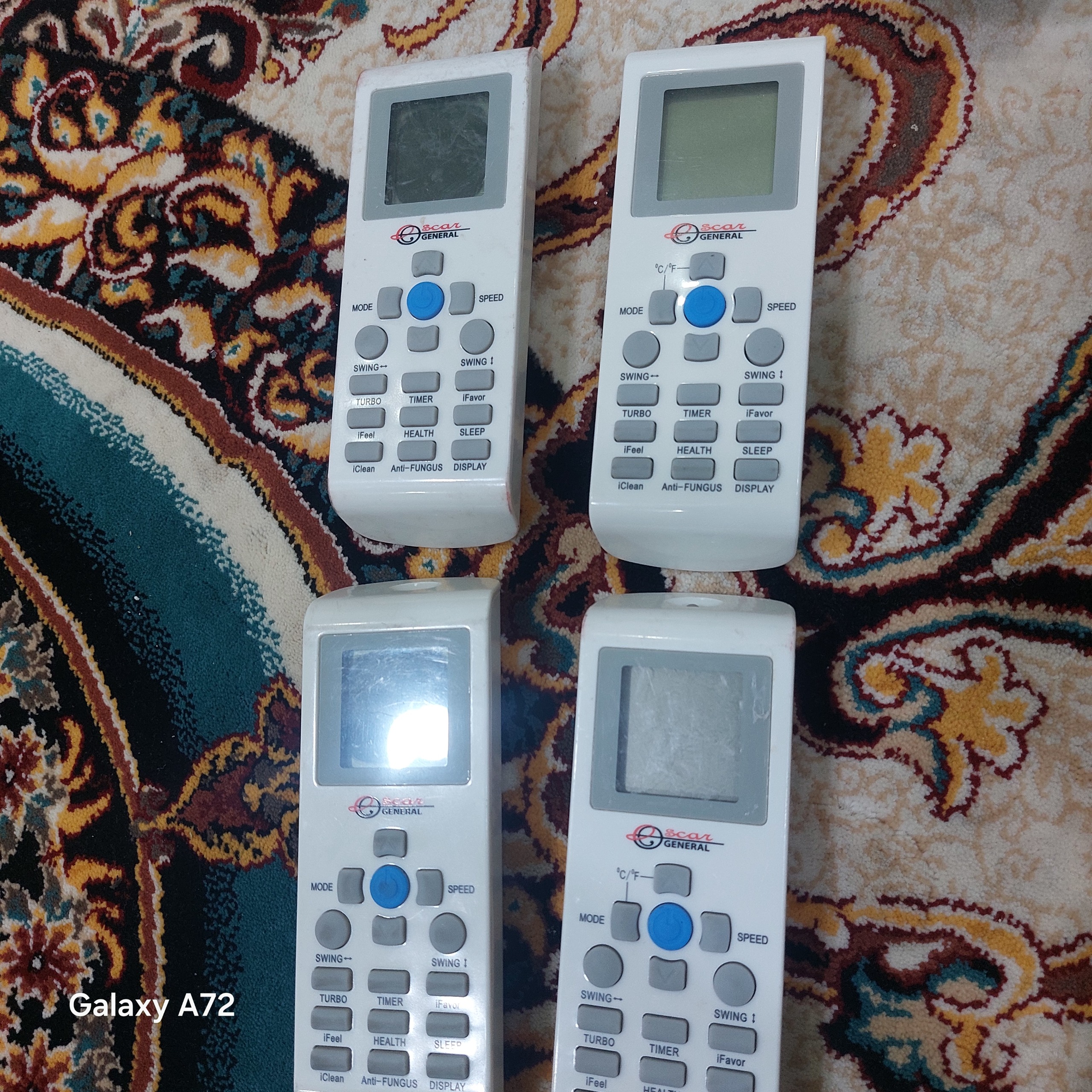 4 عدد کنترل کولر اسپلیت جنرال