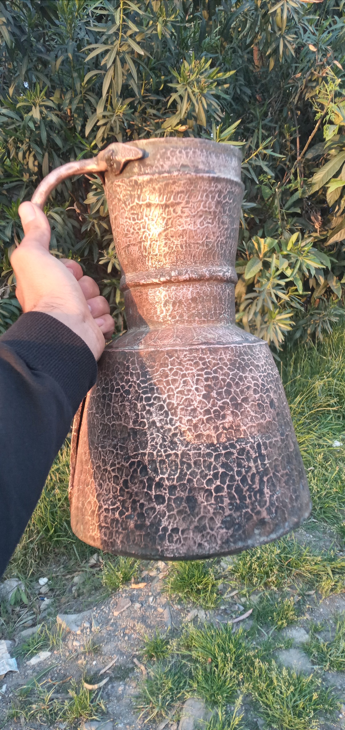 مشربه مسی هزار چکش
