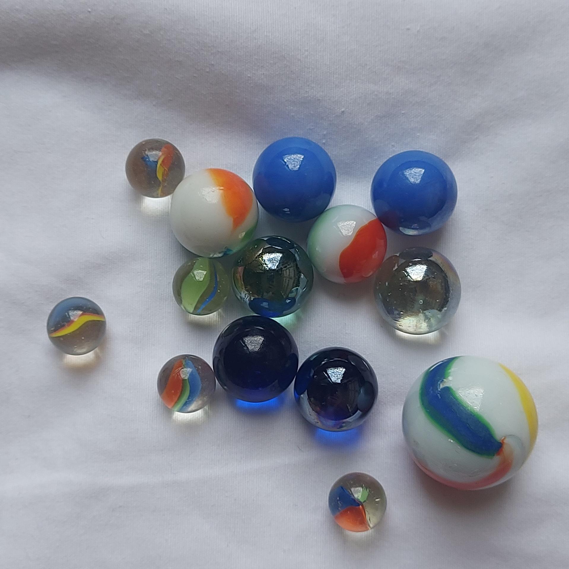 تیله هفت رنگ و تک رنگ انگلیسی