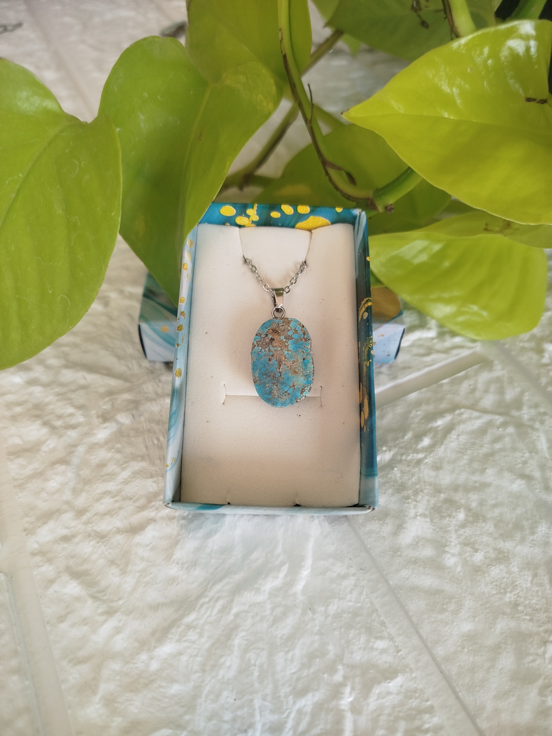 گردنبند فیروزه نیشابور