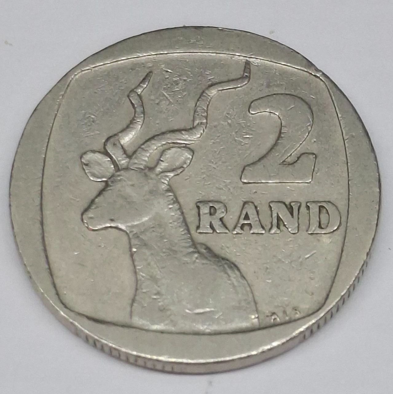 سکه 2 راند آفریقای جنوبی