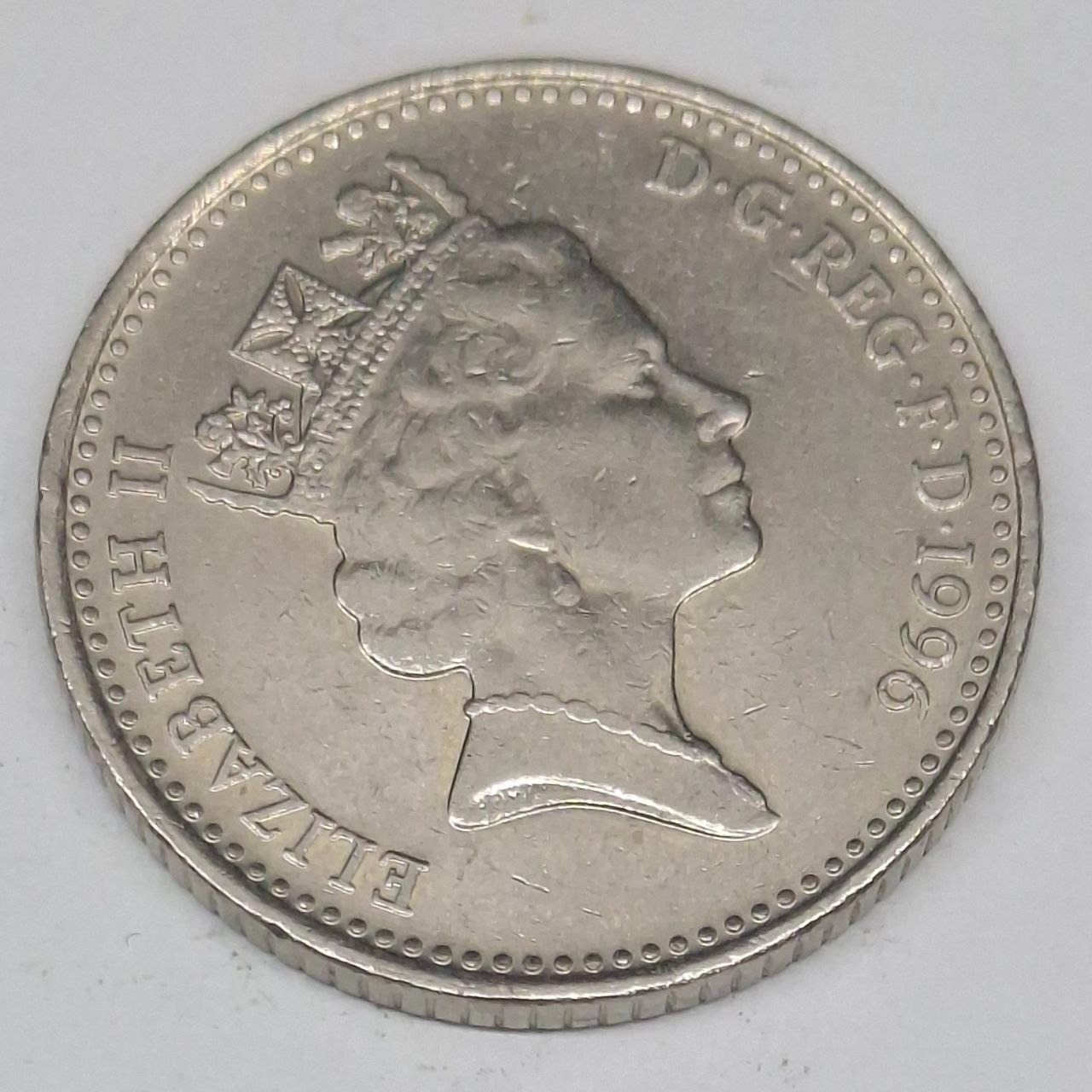 سکه 10 پنس انگلیس