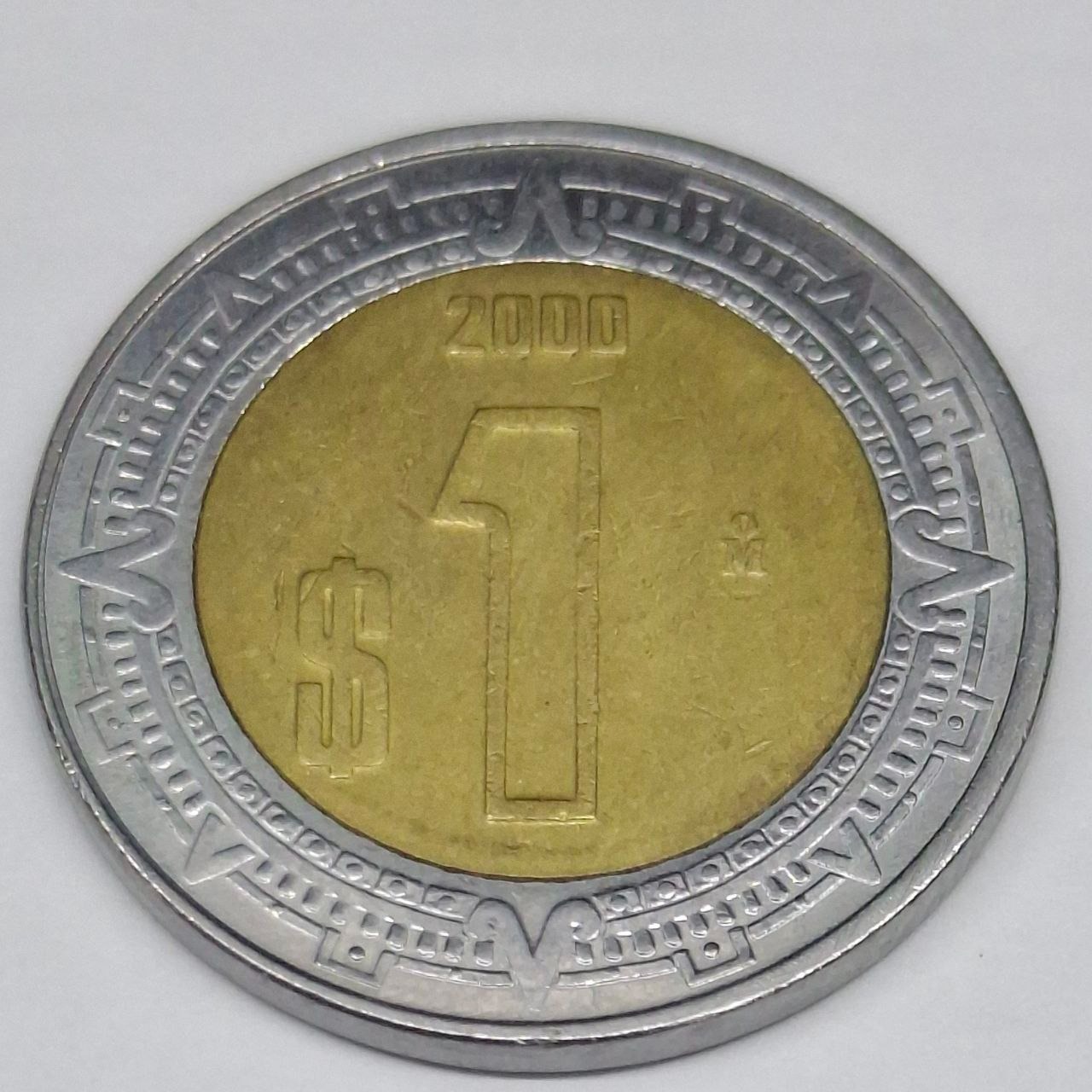 سکه 1 پزو مکزیک