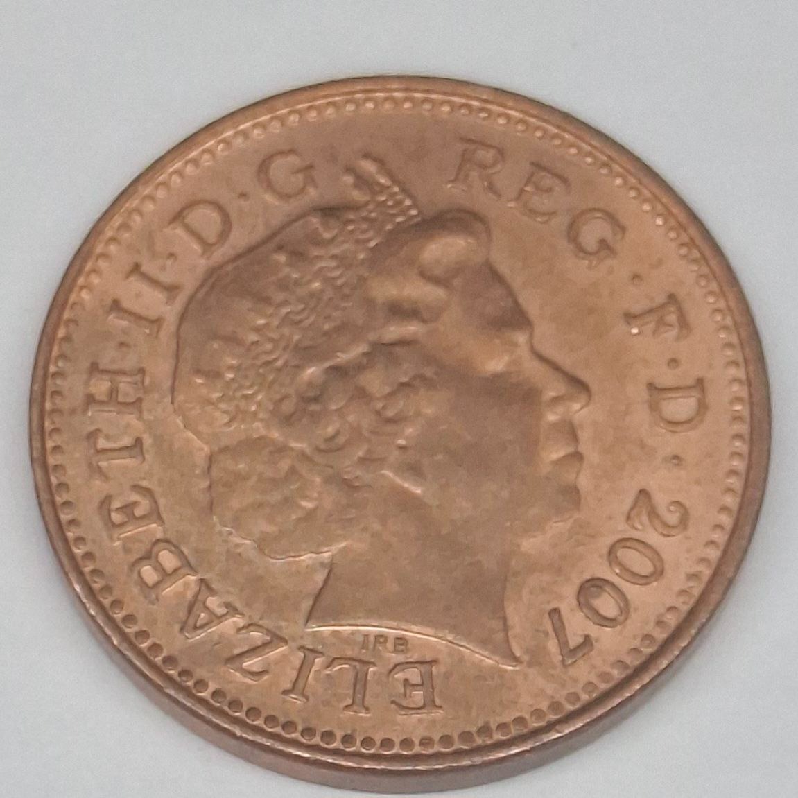 سکه 1 پنی انگلیس