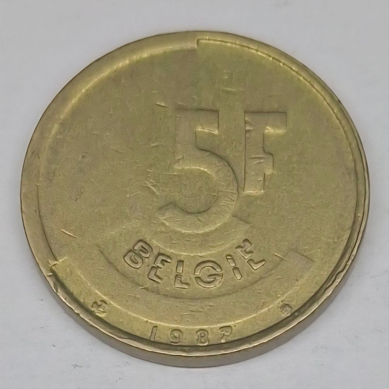 سکه 5 فرانک بلژیک