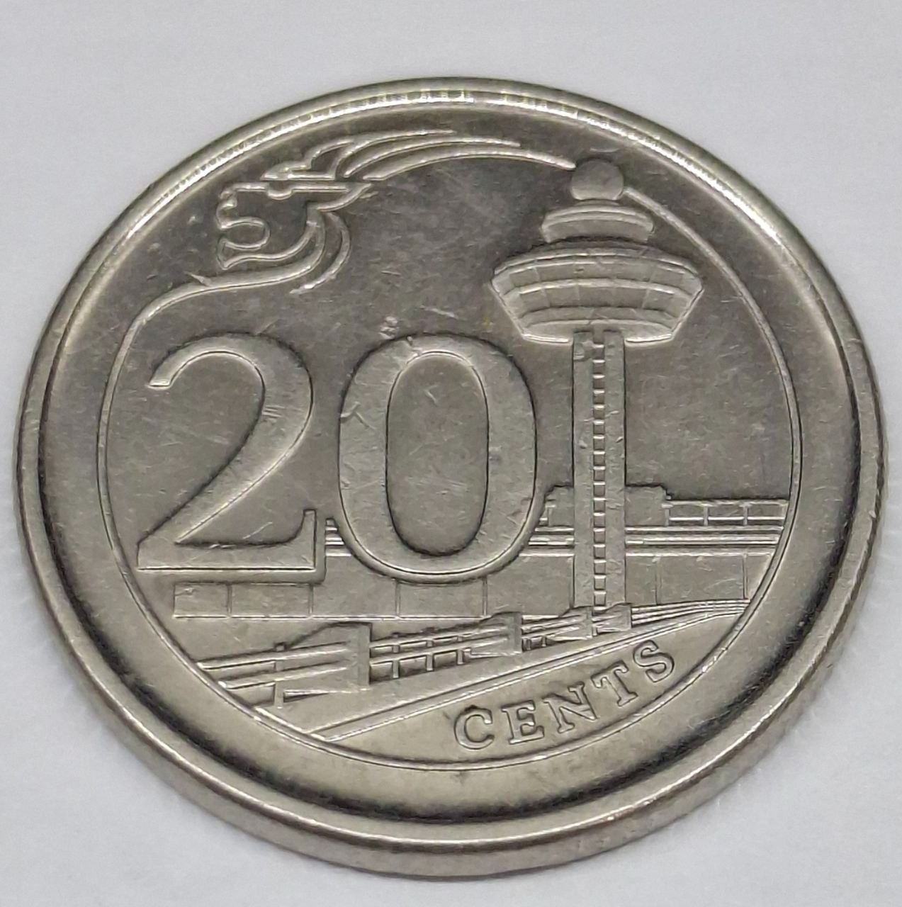 سکه 20 سنت سنگاپور