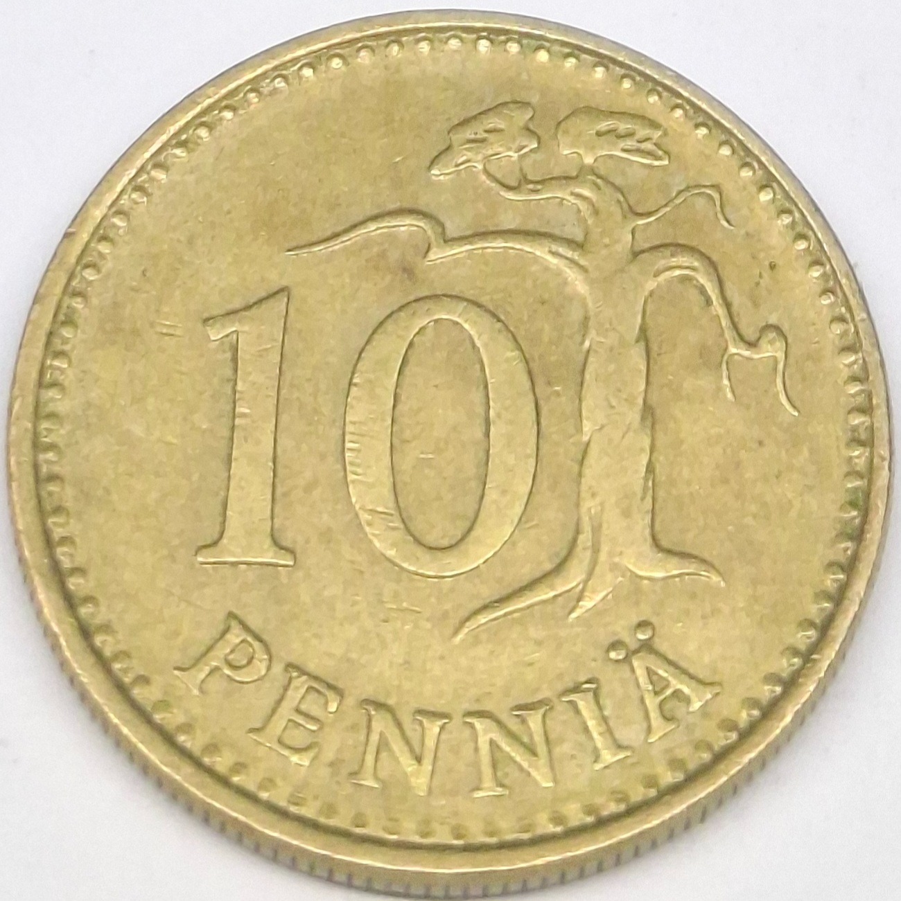 سکه 10 پنیا فنلاند