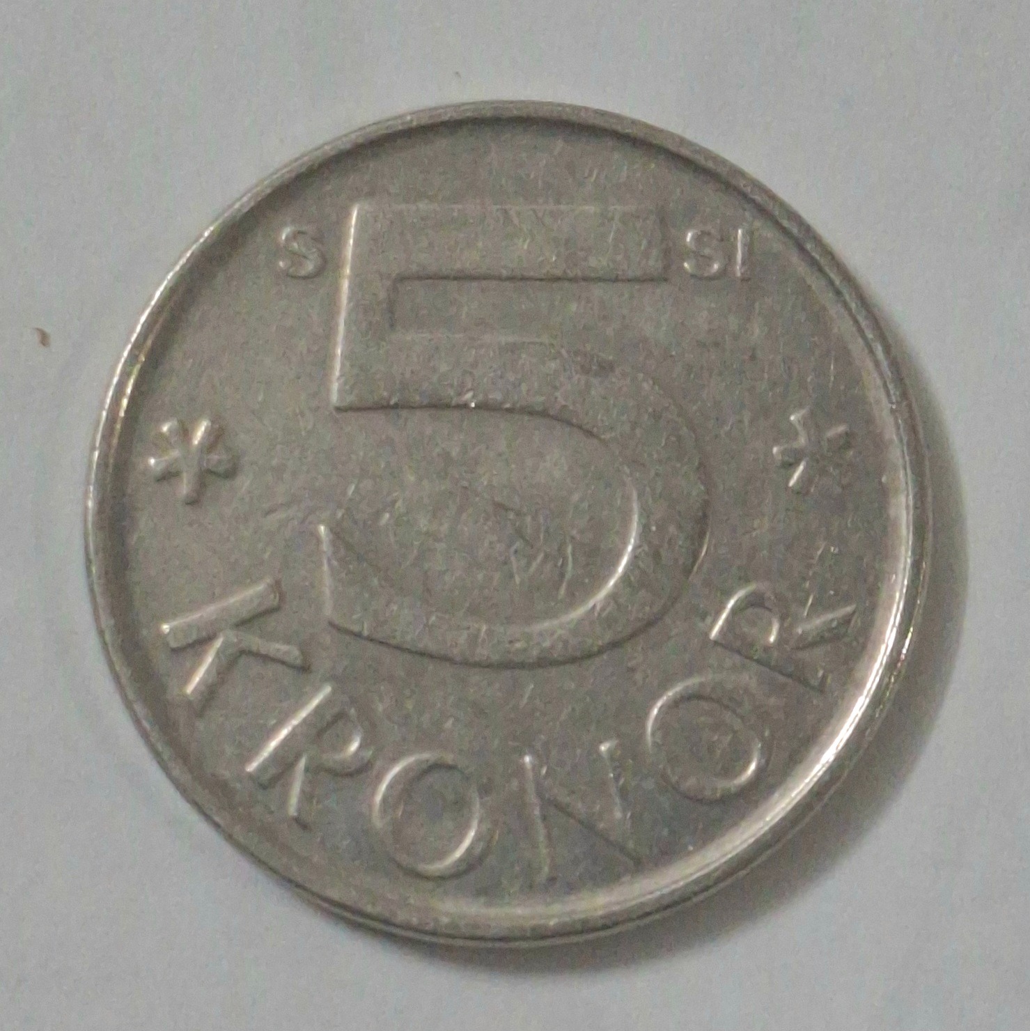 سکه 5 کرون سوئد