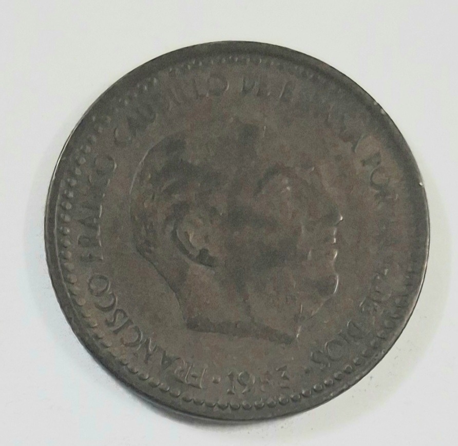 سکه 1 پتاس اسپانیا