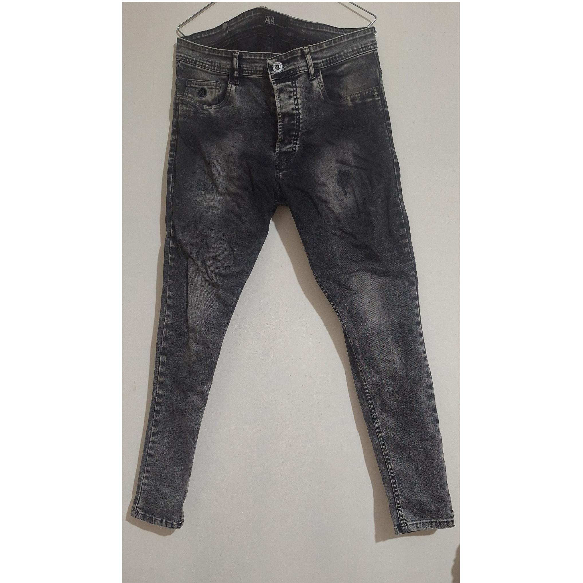 شلوار لی مردانه سایز 44 46 zara اصل نو