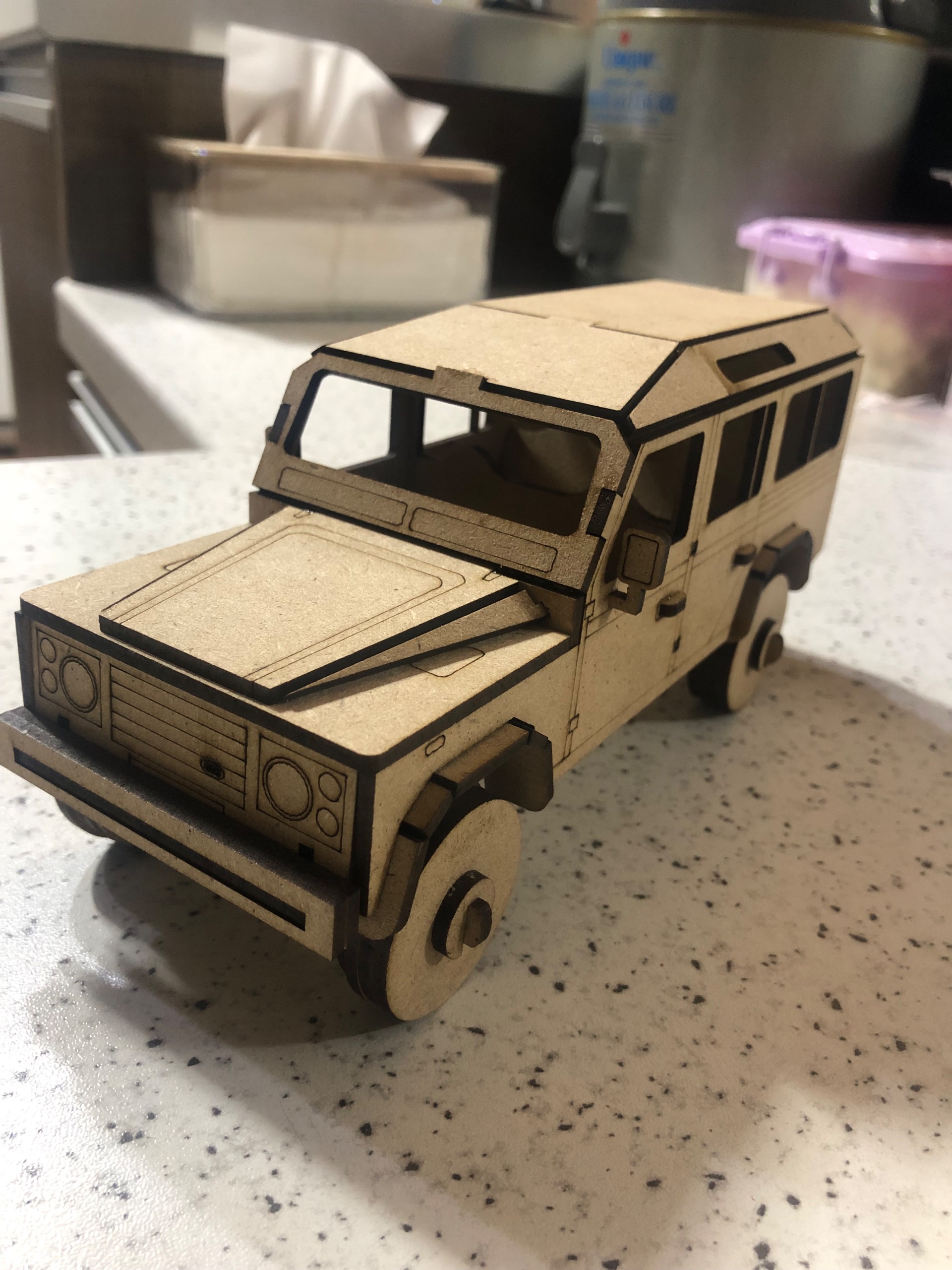 ماکت چوبی لندوور