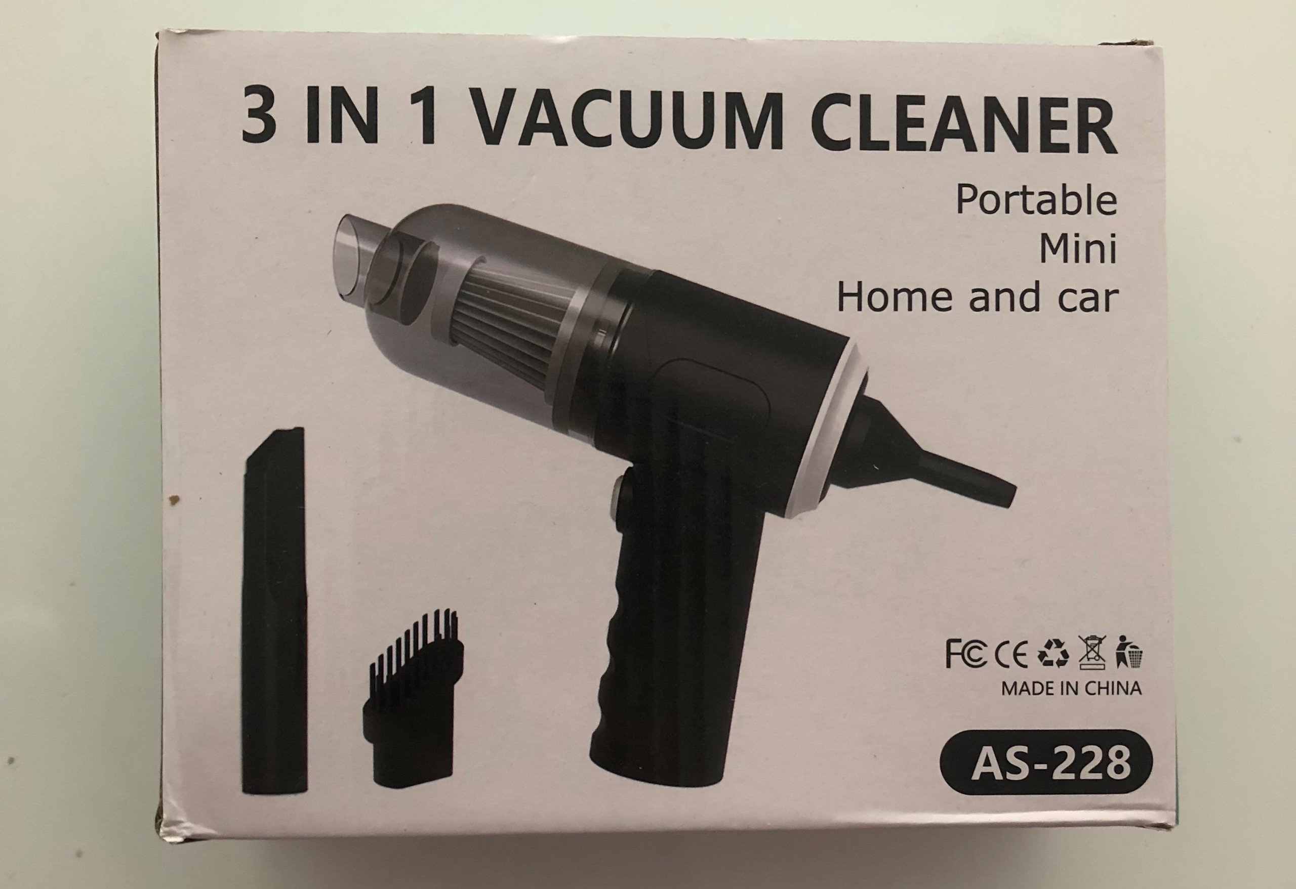 جارو شارژی سه کاره وارداتی مدل 228