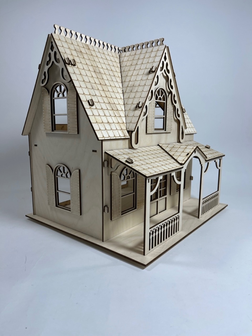 ماکت چوبی کلبه ویلایی