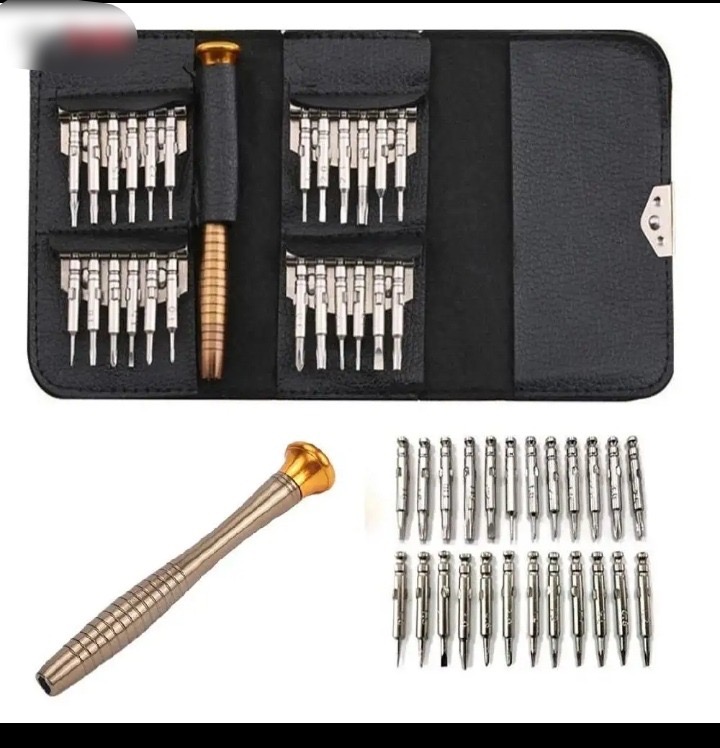 ست پیچ گوشتی کیفی قابل حمل 25 عددی