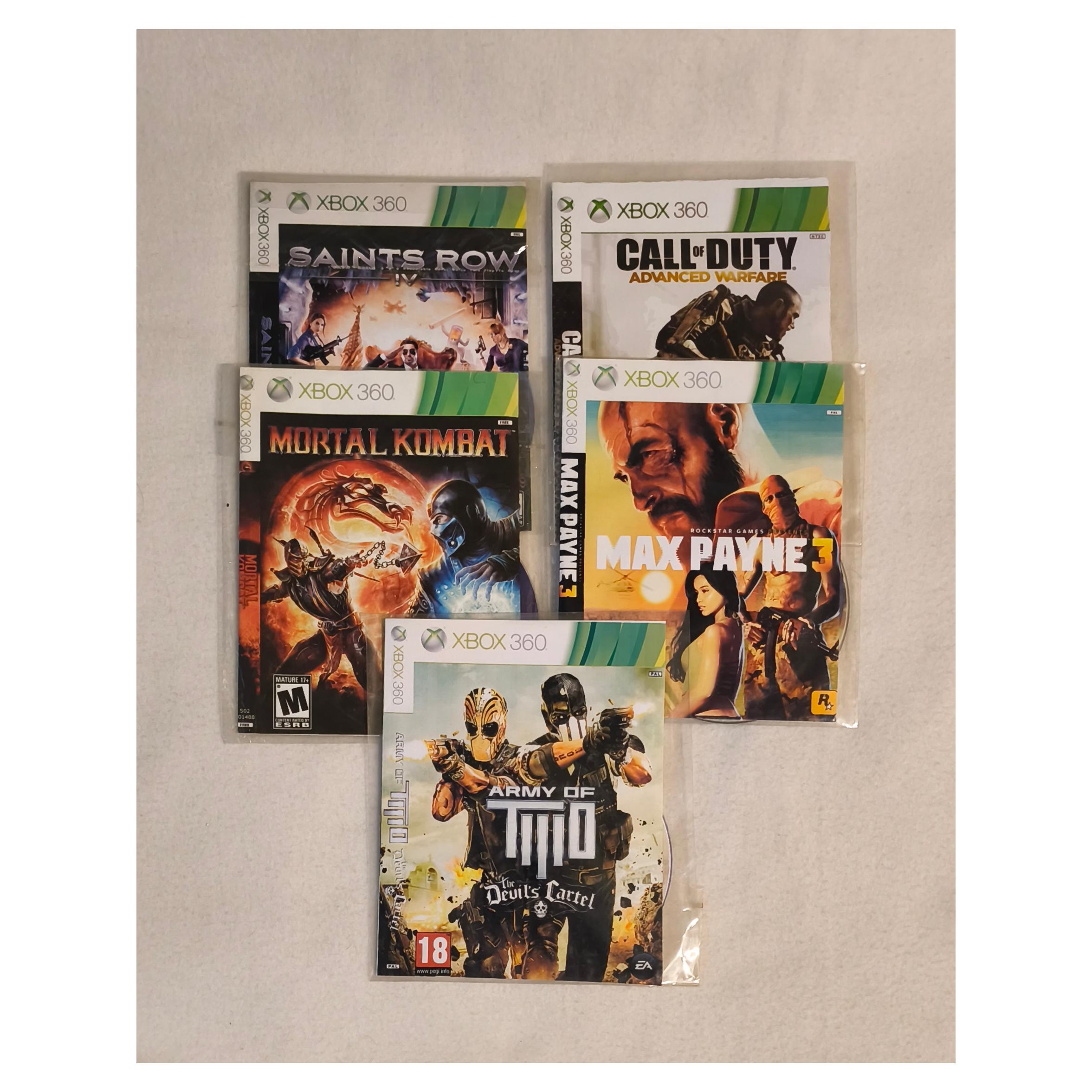 بازی ایکس باکس 360 کپی ( 5 عدد توضیح دارد )