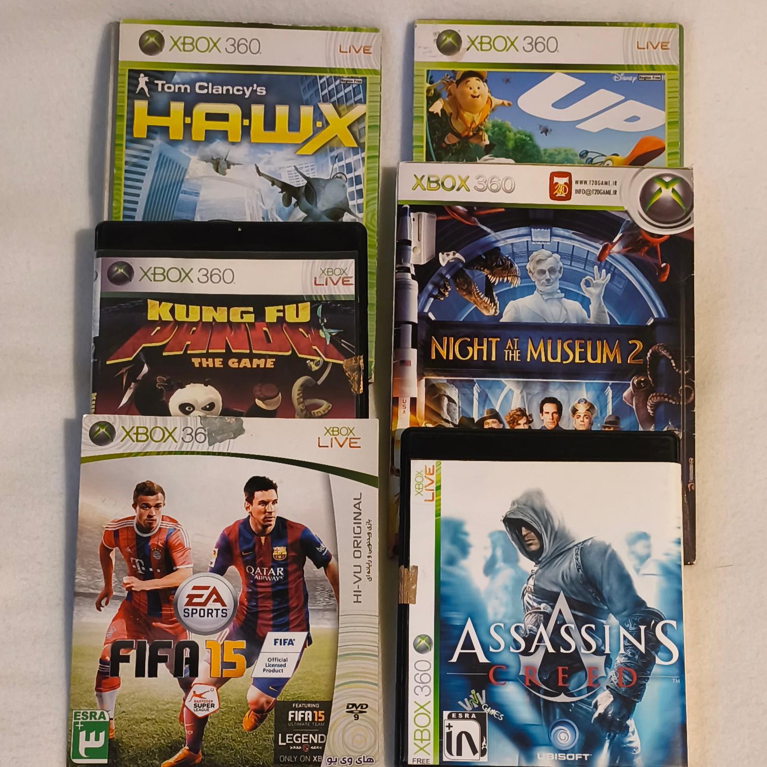 بازی ایکس باکس 360 شرکتی ( 6 عدد توضیح دارد )