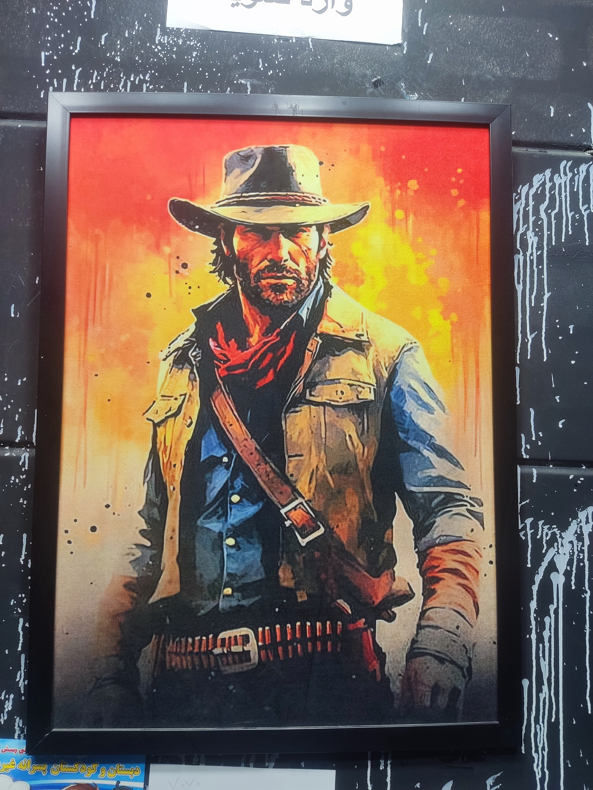 تابلو گیم red dead