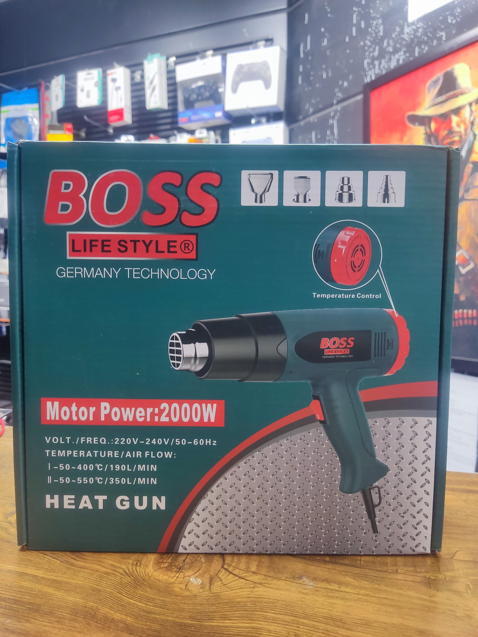 سشوار حرارتی boss