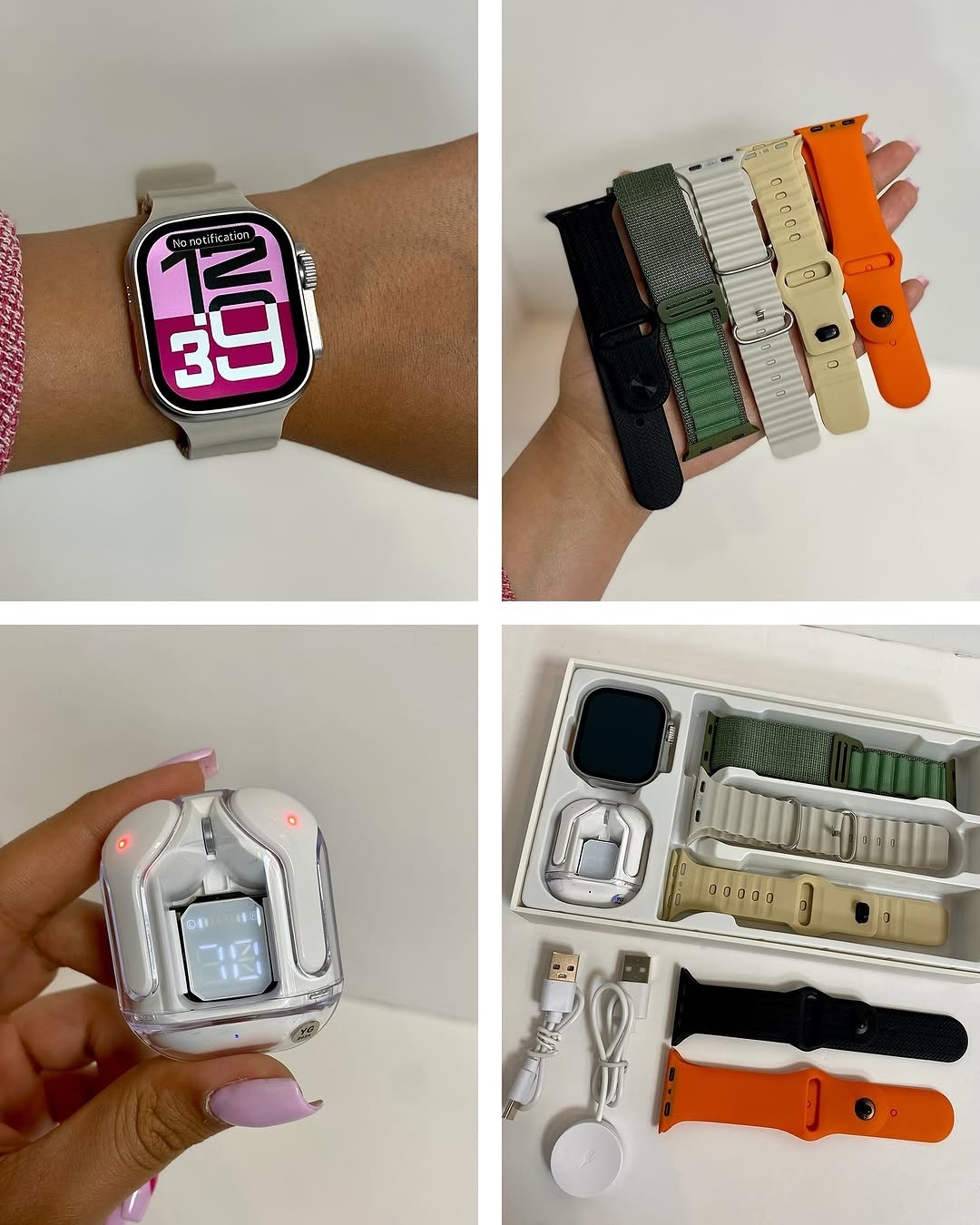 پک ساعت هوشمند و ایرپاد wisme