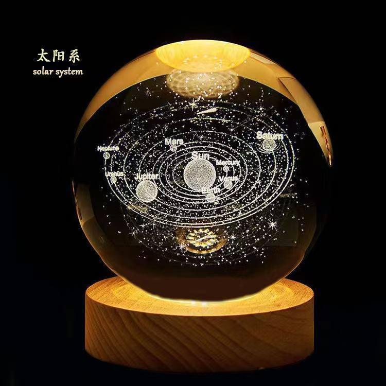 گوی 3D شبخواب منظومه شمسی