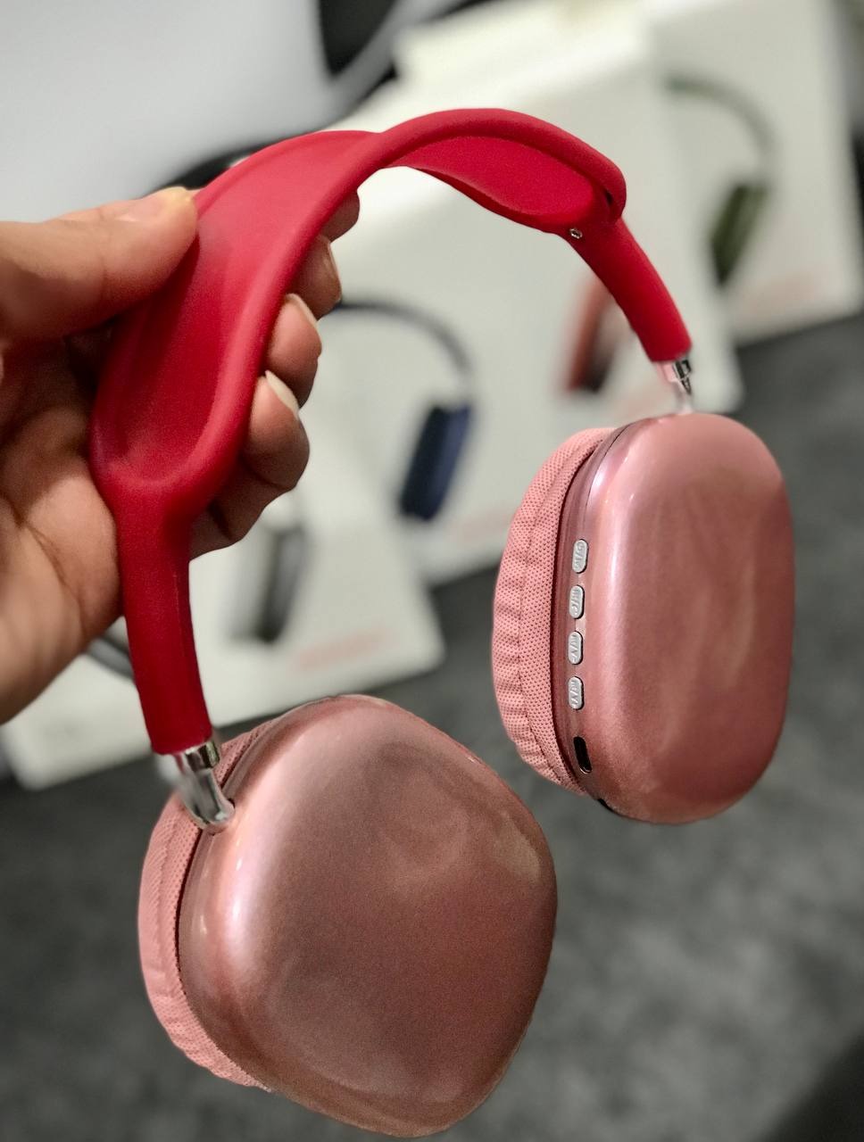 هدفون مکس p9 مدل Godfrey قرمز