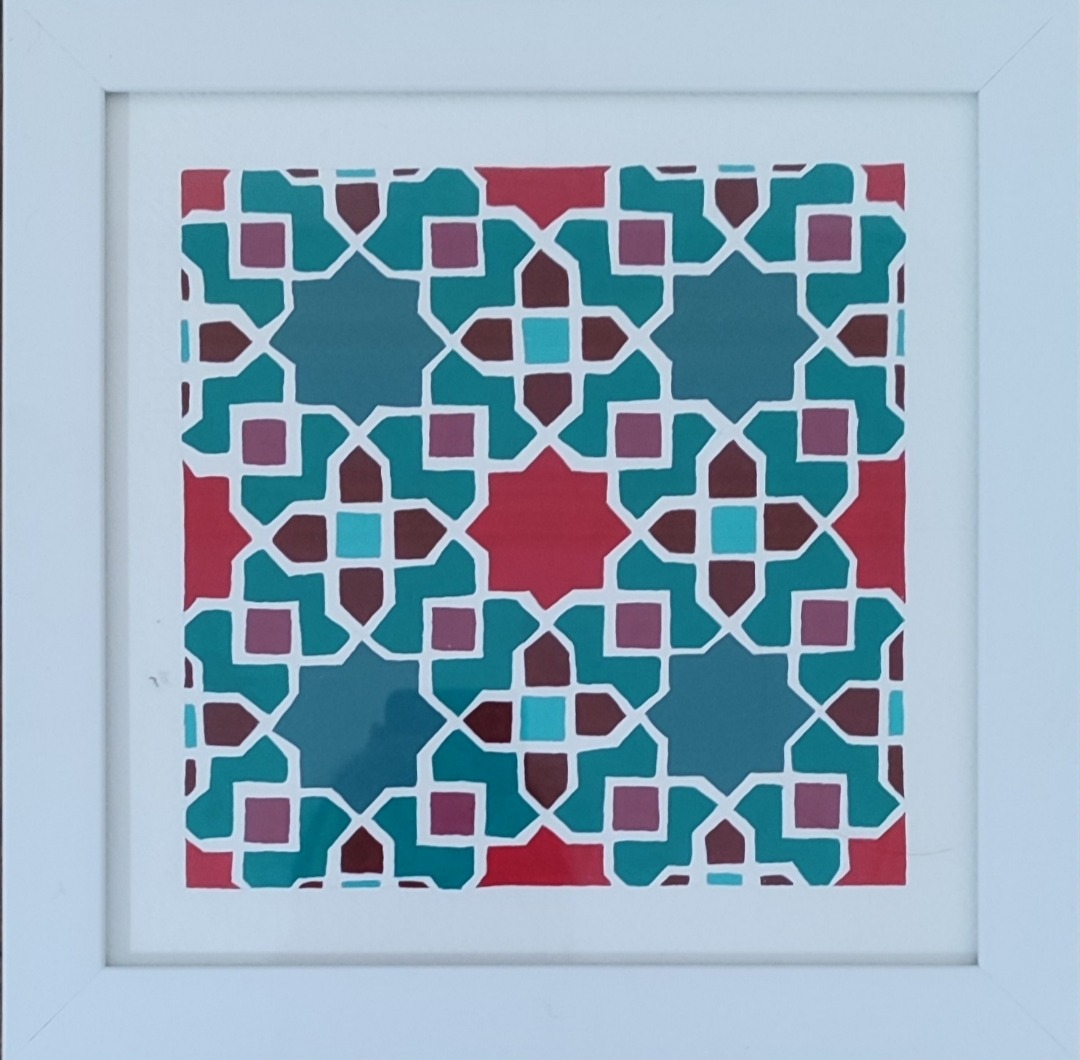 تابلو طرح اسلیمی