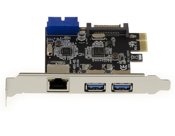 کارت توسعه PCIe به USB-3 دو پورت