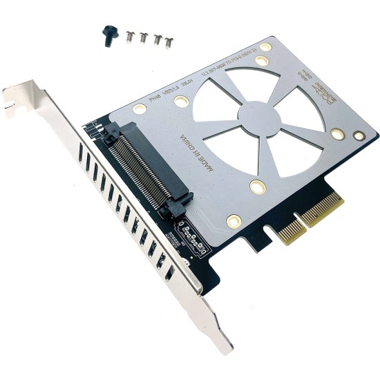 آداپتور اتصال SSD U.2 NVMe به اسلات PCIe مادربرد