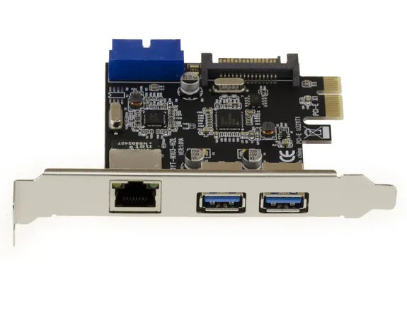 کارت توسعه PCIe به USB-3 دو پورت