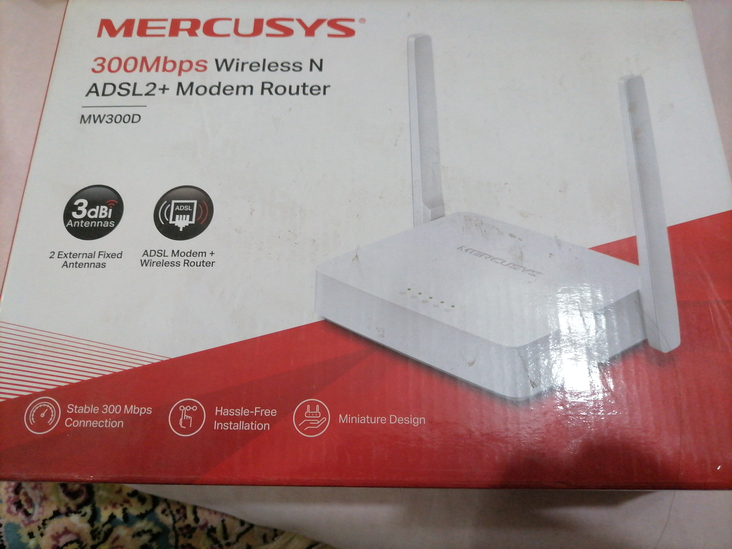 مودم mercusys mw300d