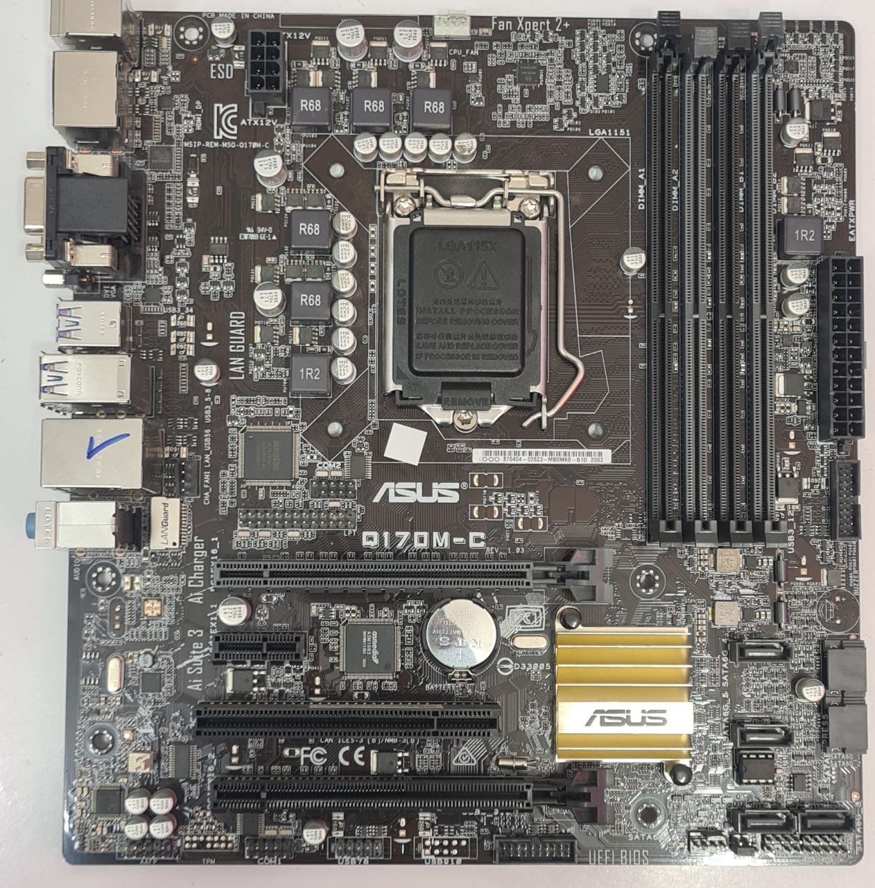  MB Q170M-C DDR4