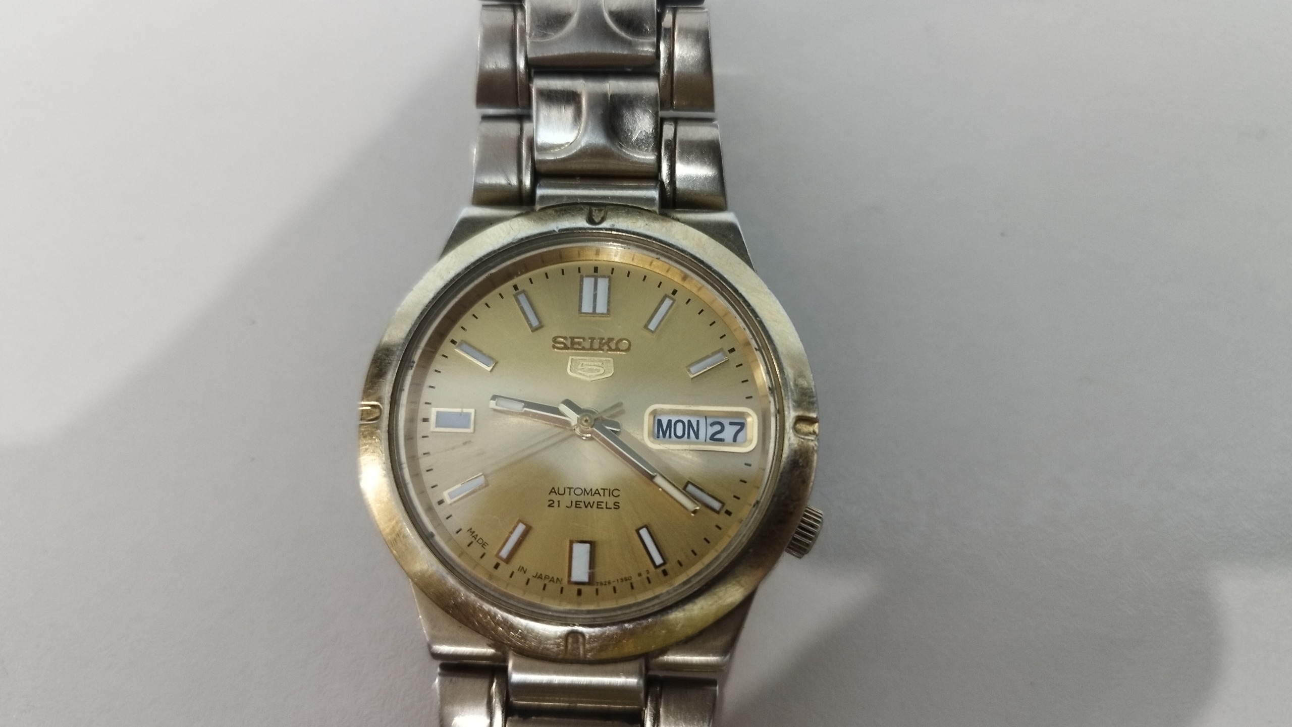 ساعت اتومات قدیمی سیکو