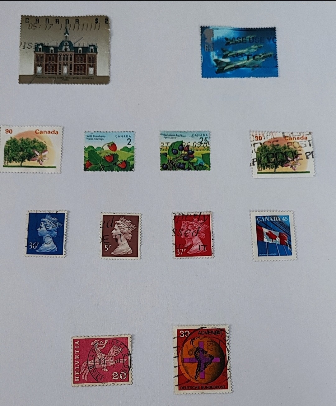 آلبوم تمبرهای اورجینال خارجی و ایرانی اصیل با ارزش