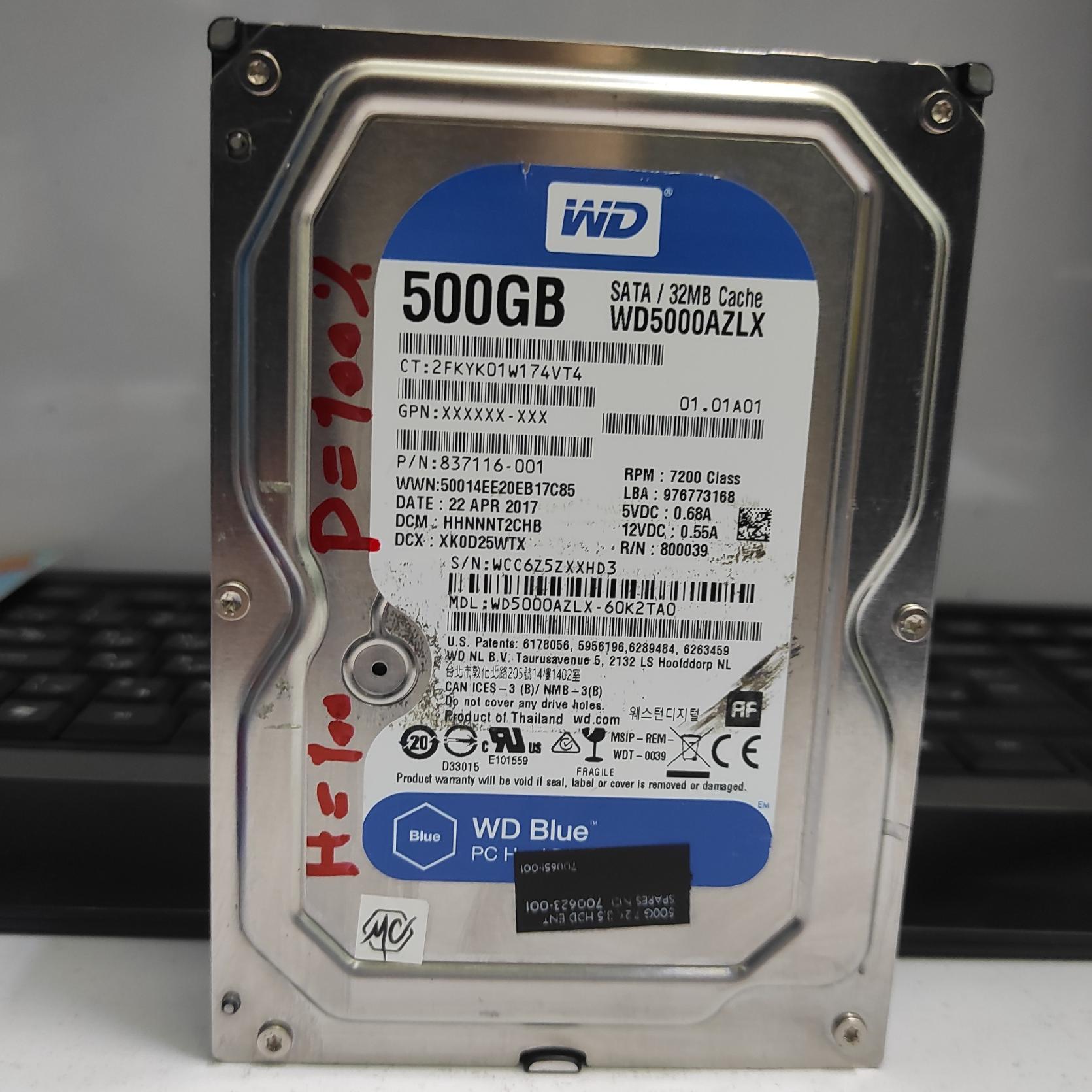 هارد Hdd WD Blue 500