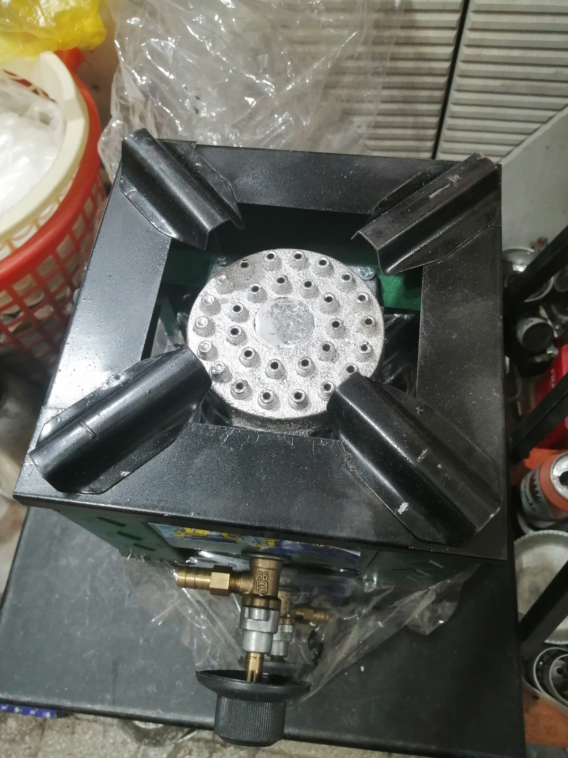 اجاق گاز تک شعله