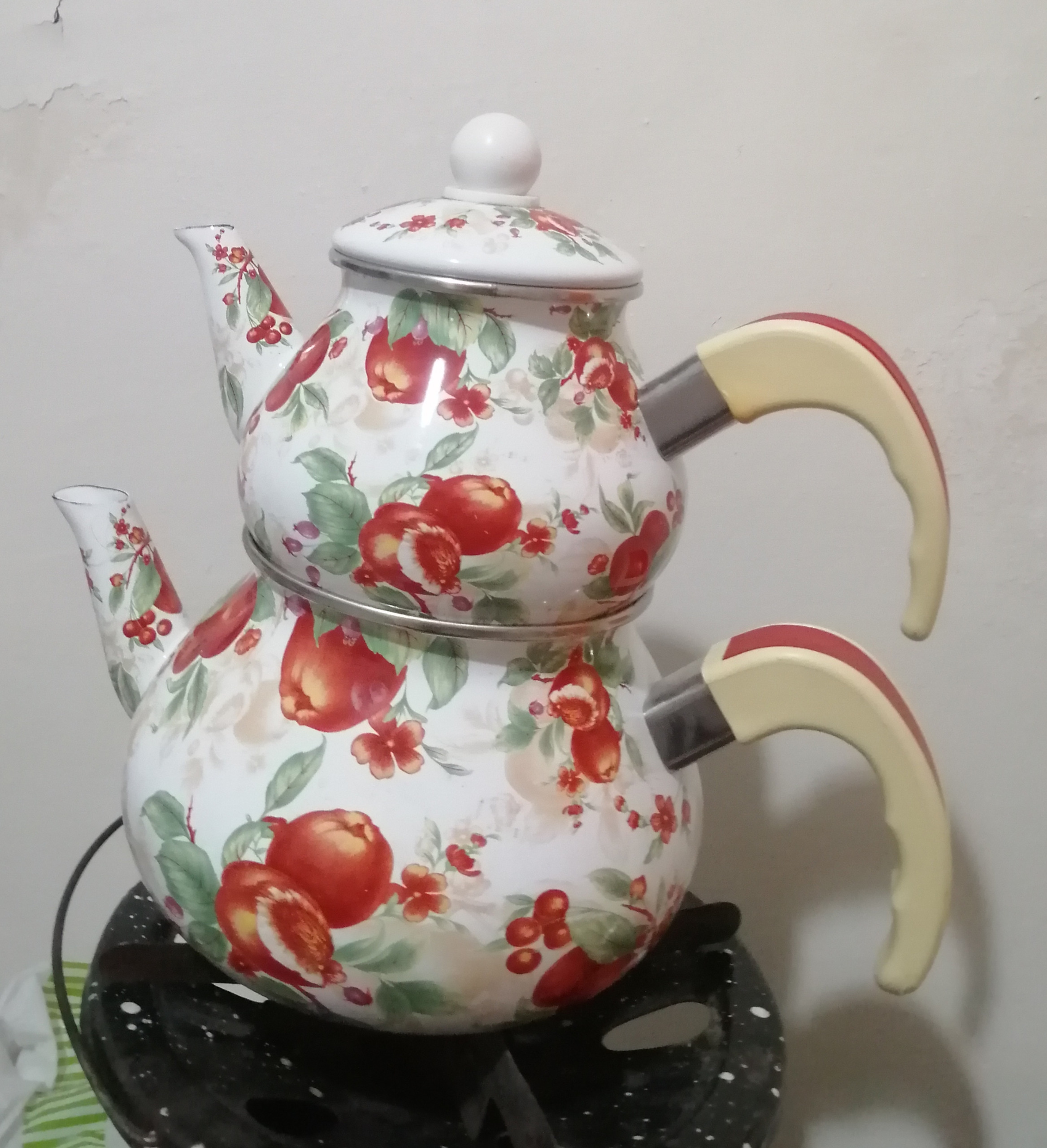 کتری قوری لعابی