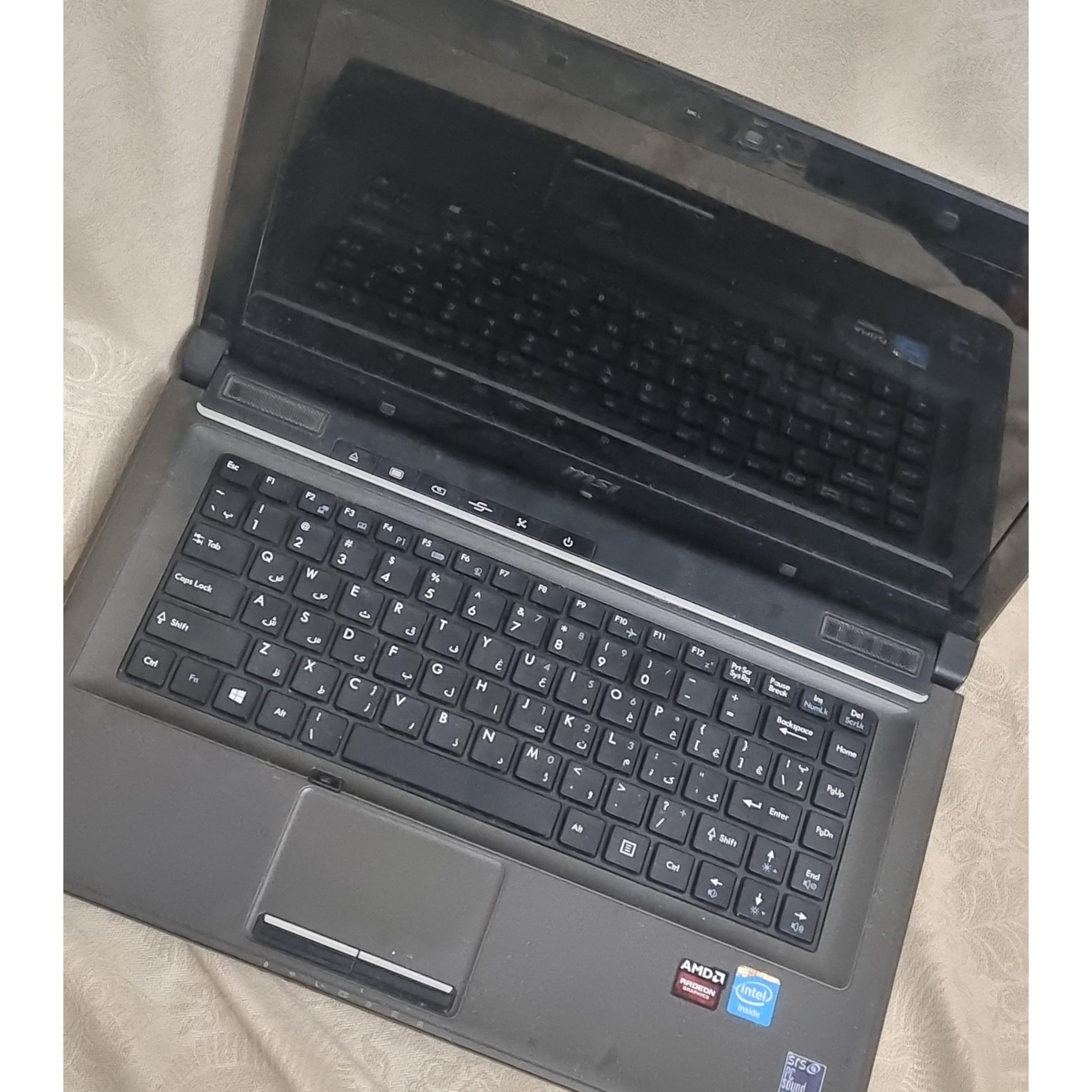 لپ تاپ i7 نسل دوم qm 4 هسته ای