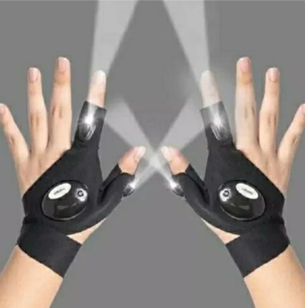 دستکش چراغ دار گلولایت LED Glove Light اورجینال