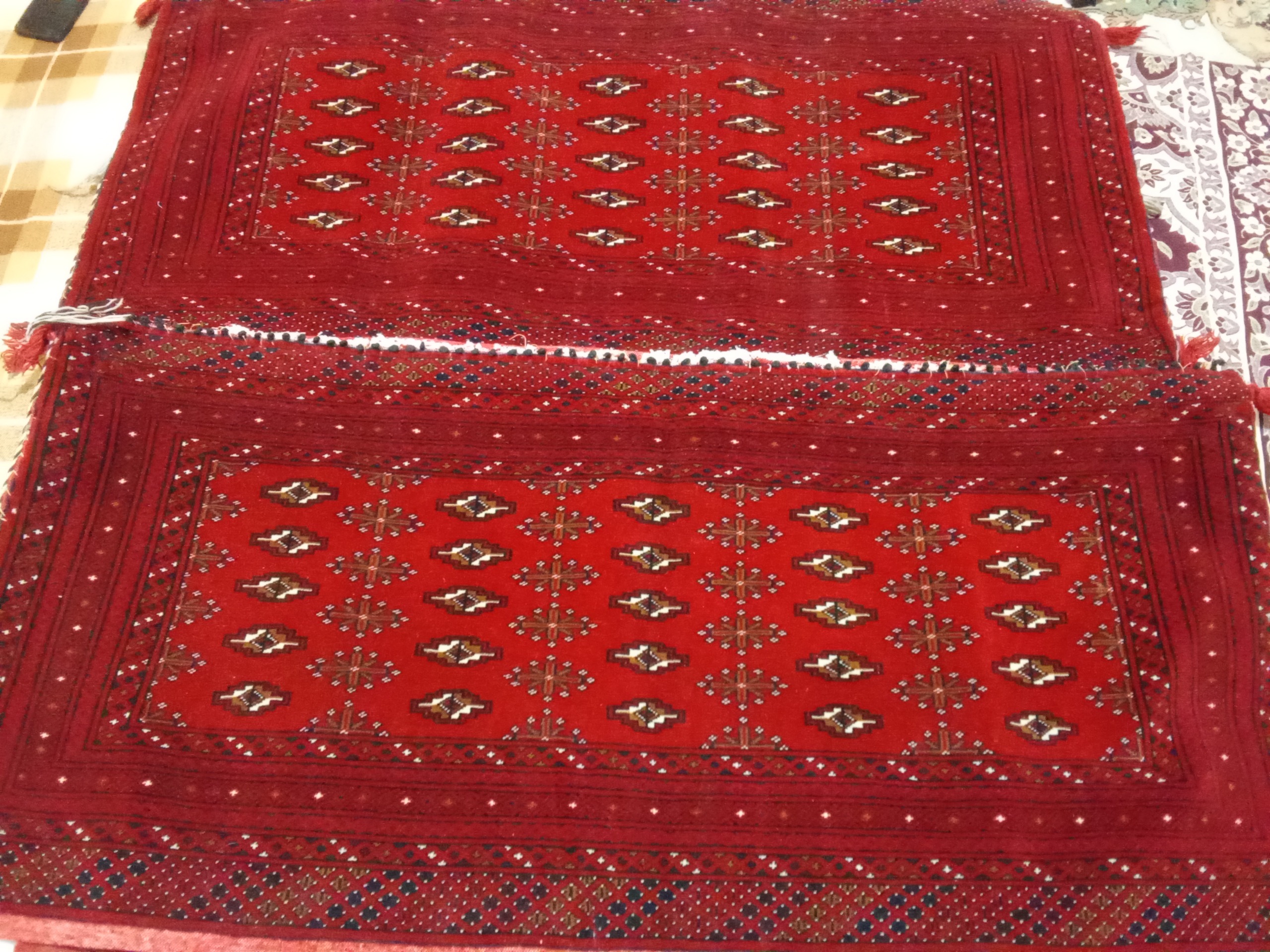 پشتی ترکمن اندازه بزرگ