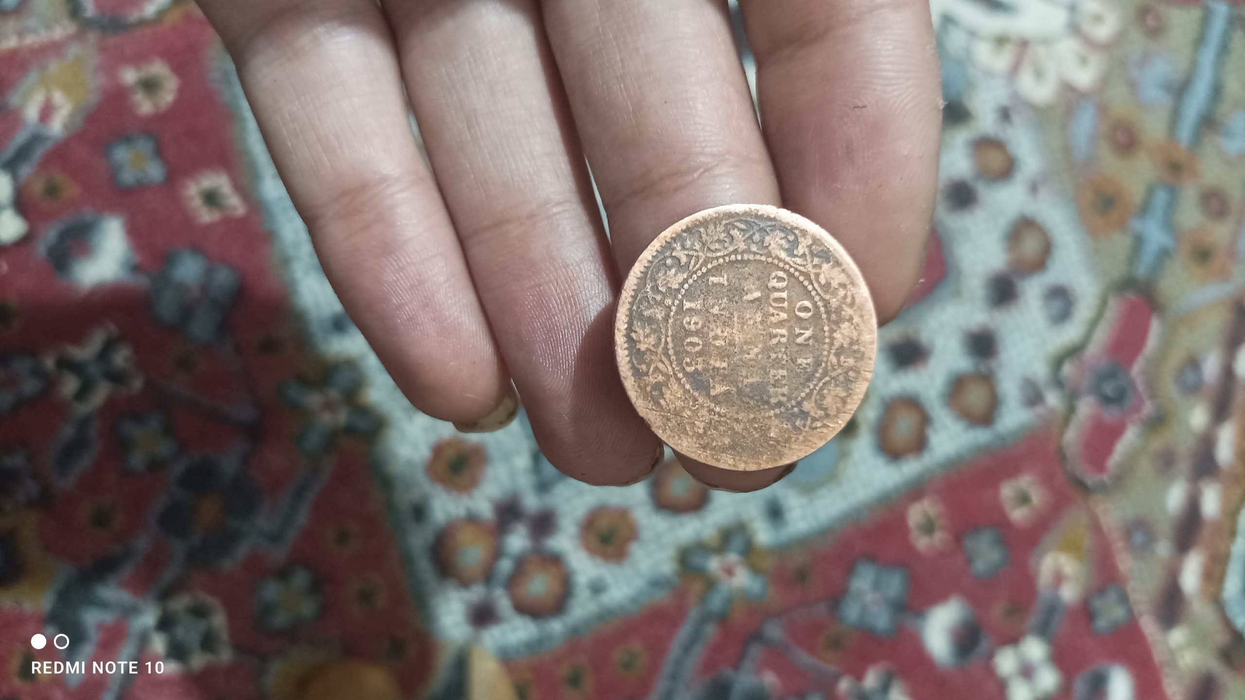 سکه قدیمی کلکسیونی برنز سال 1905
