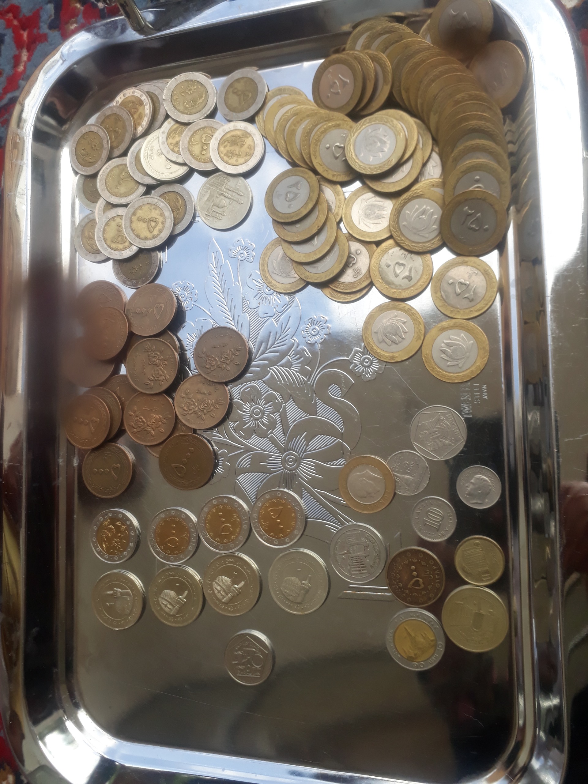 سکه و اسکناس ایرانی وخارجی