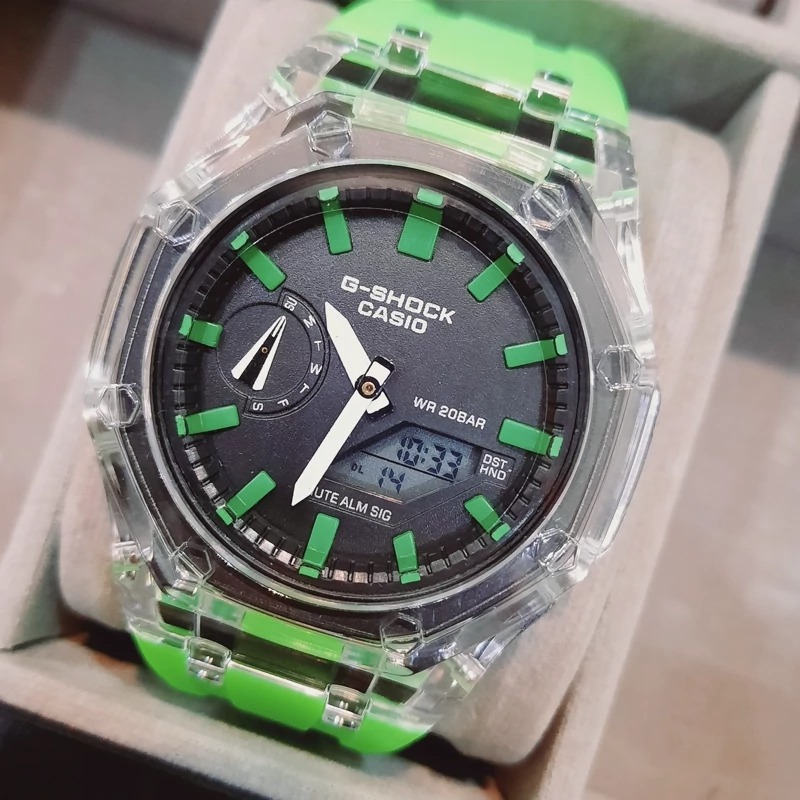 ساعت مچی کاسیو مردانه ضد آب مدل GA-2100