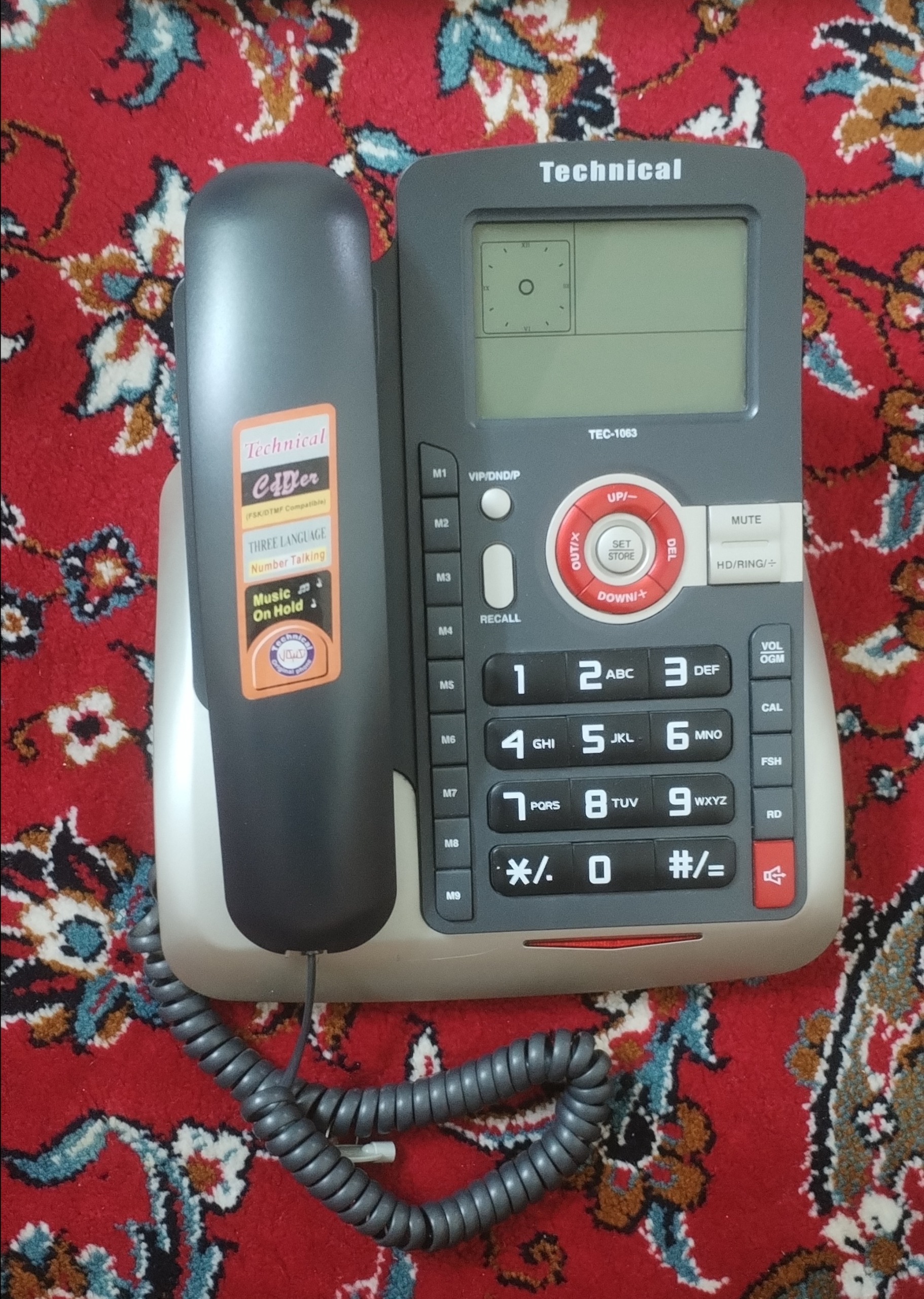 تلفن تکنیکال مدل TEC-1063