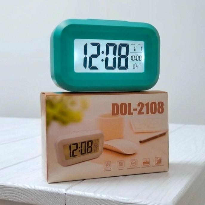 ساعت رومیزی دیجیتال زنگ دار هوشمند مدل TCK-18