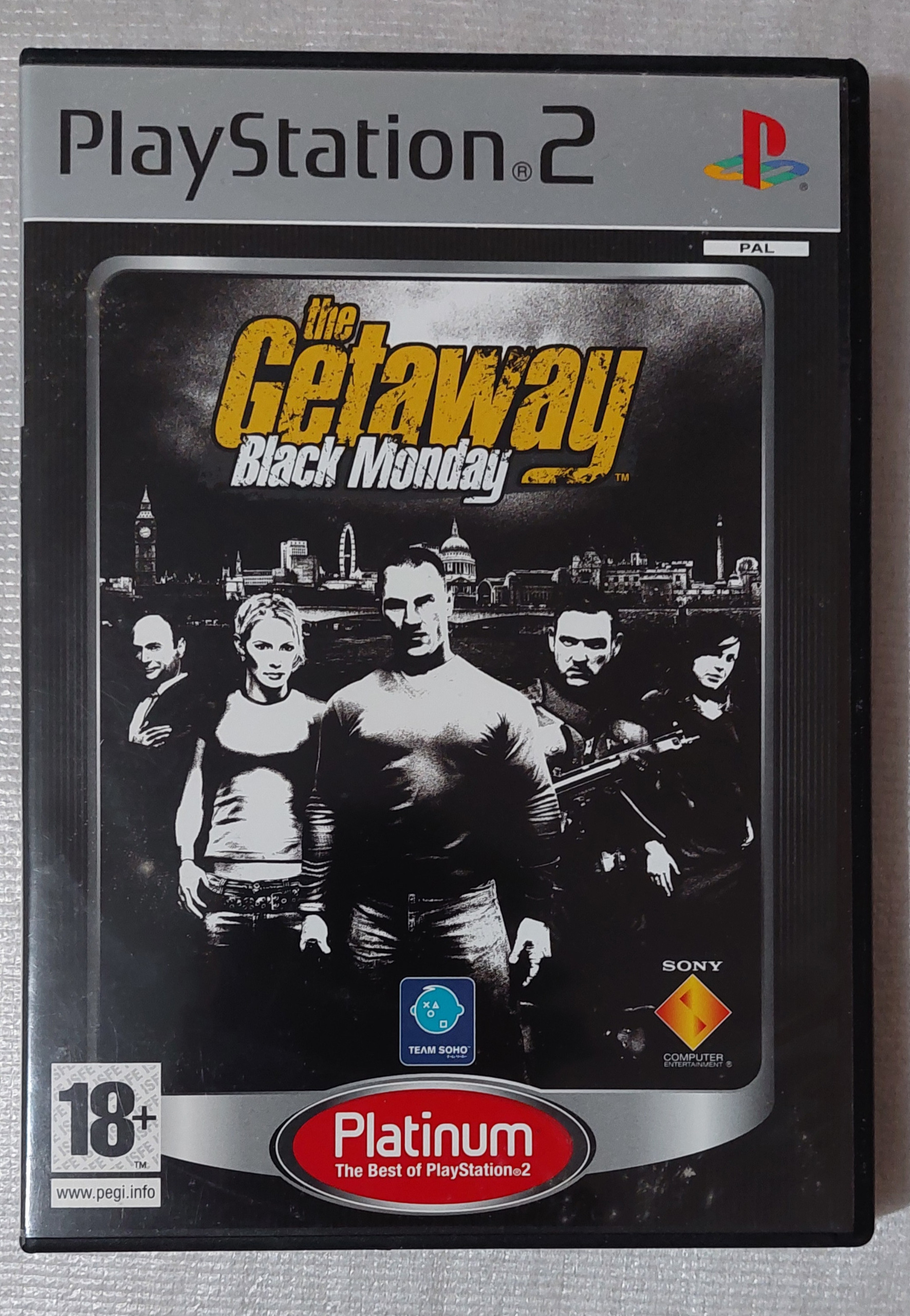 The Getaway Black Monday PS2 Original